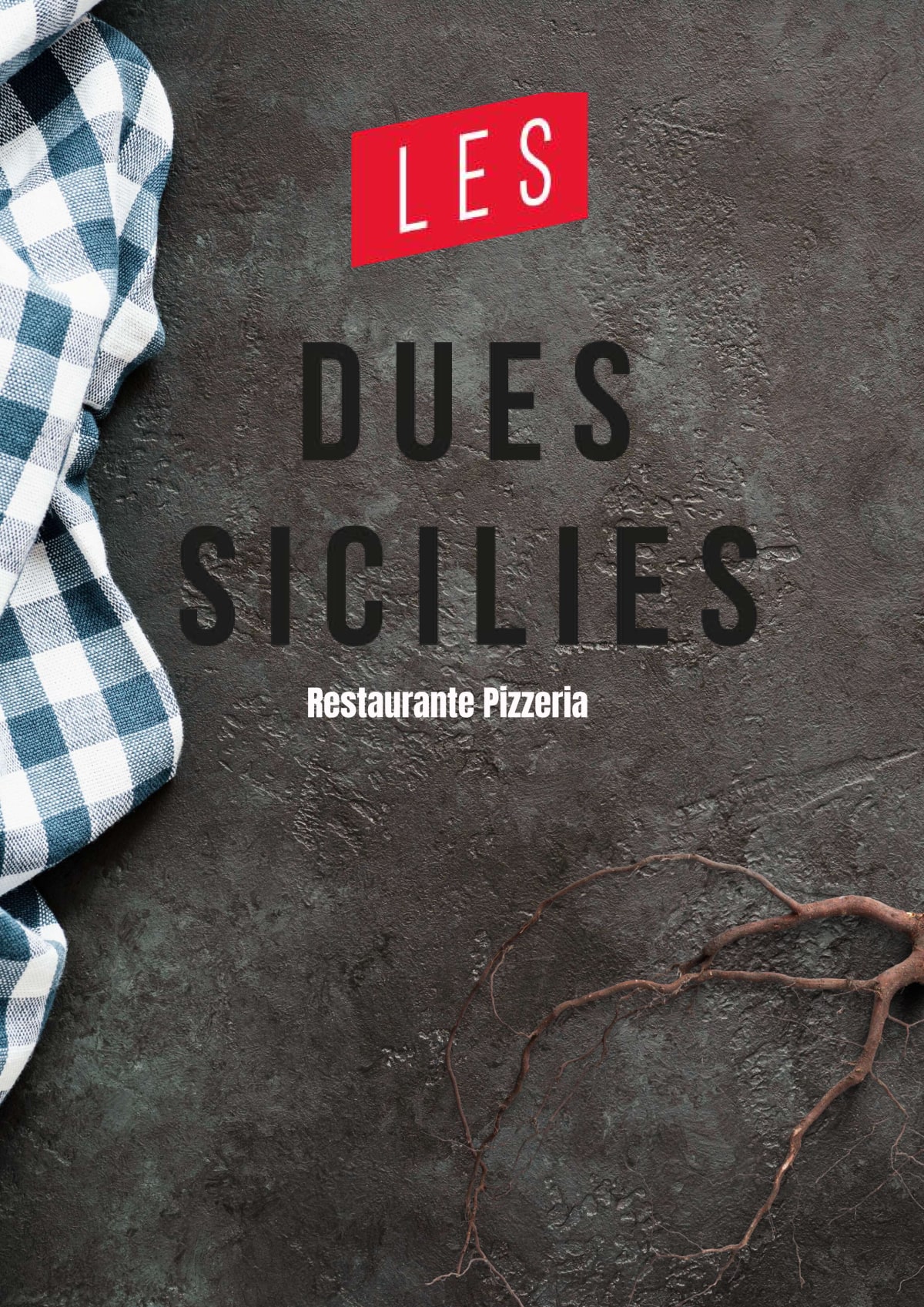 Les Dues Sicílies menu