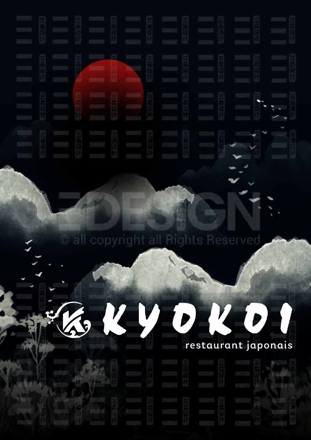 Kyokoi menu