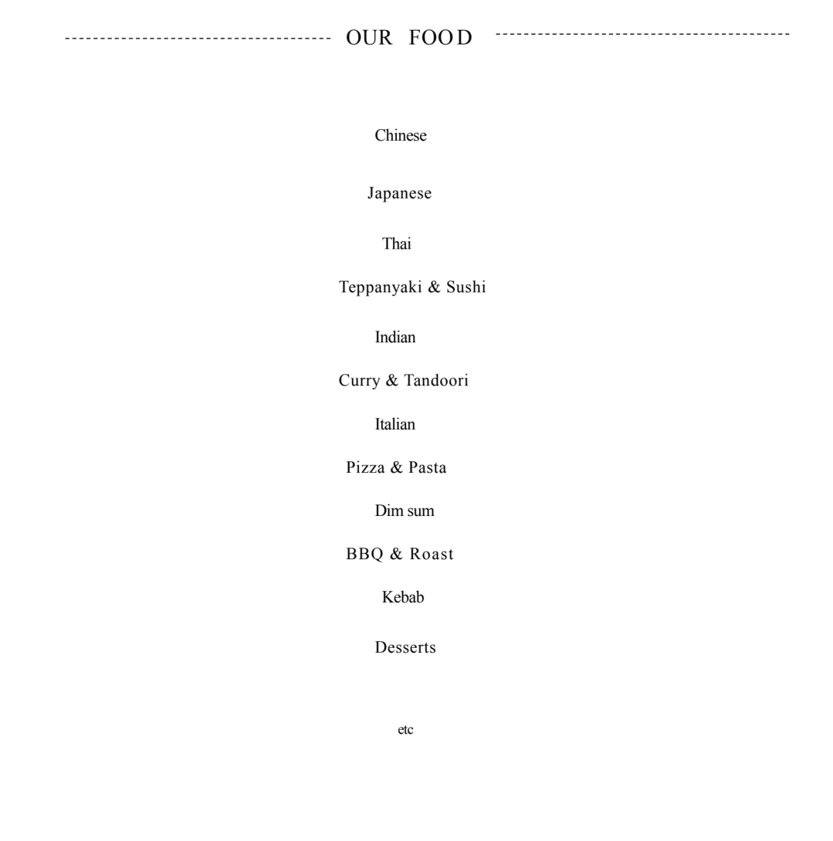 Menù completo e carta 2022 Spoon Chatham a Chatham TheFork