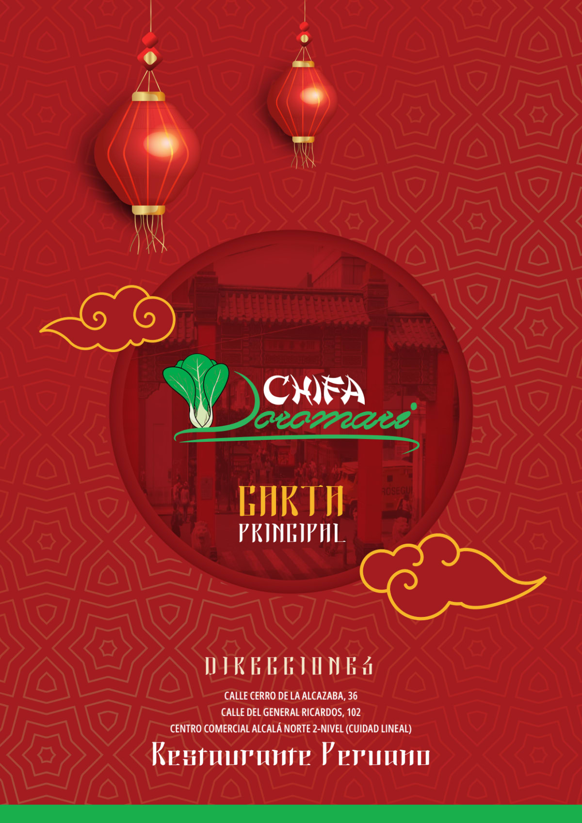 Chifa Doromari Vallecas menu