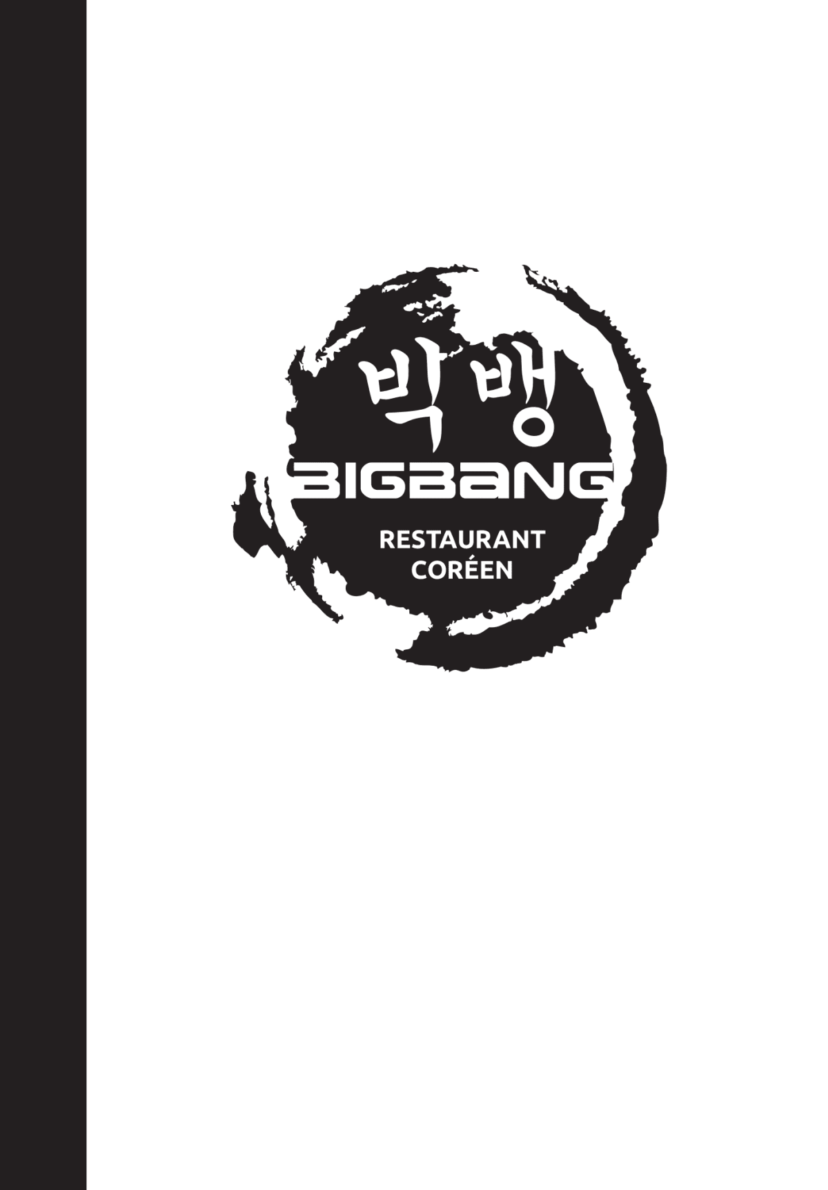 BigBang Marais menu