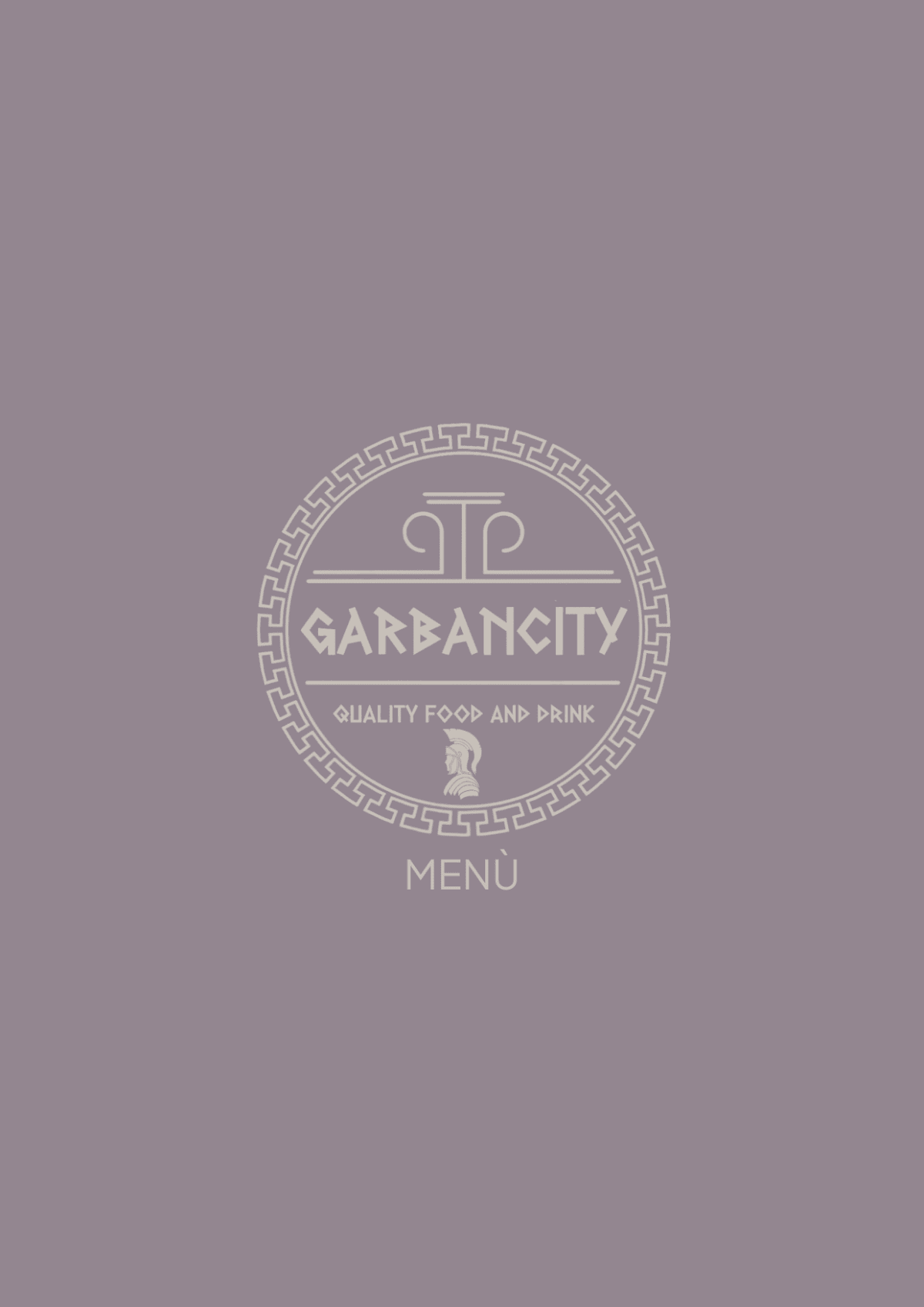 Garbancity menu