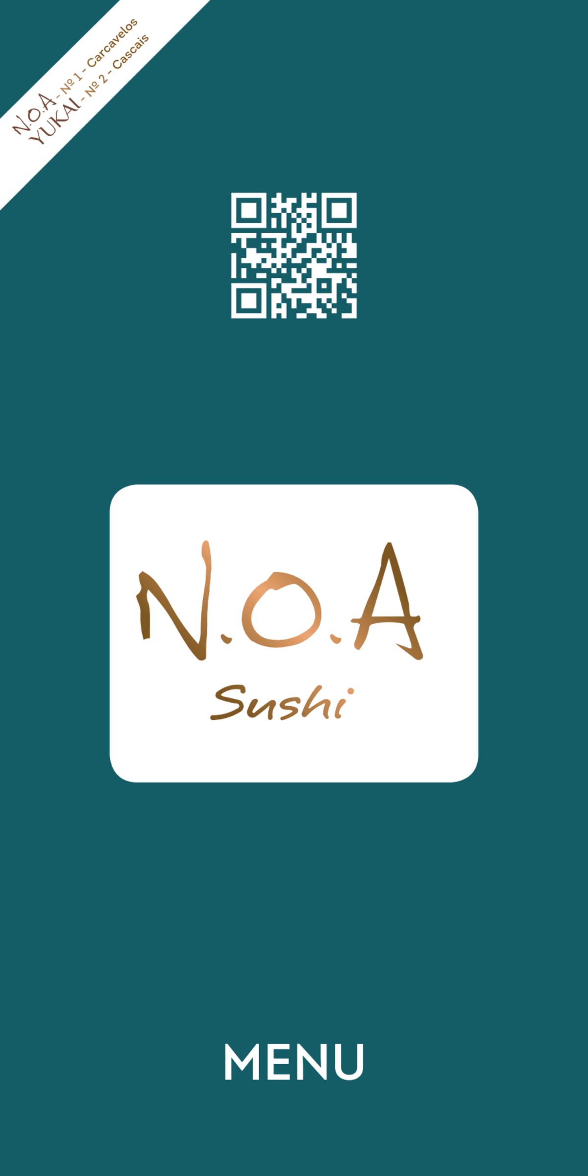 NOA Sushi - Lisboa menu