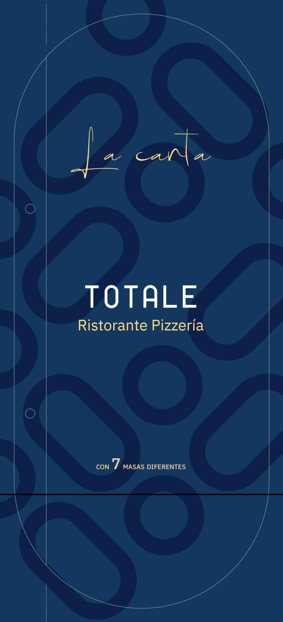 Totale Montecarmelo menu