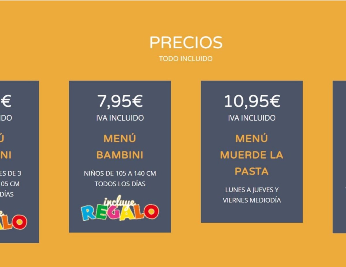 Muerde la Pasta Islazul menu