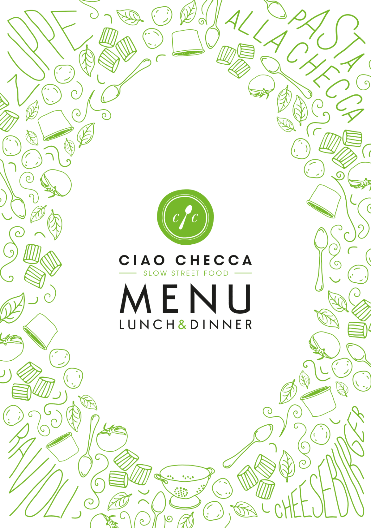 Ciao Checca menu