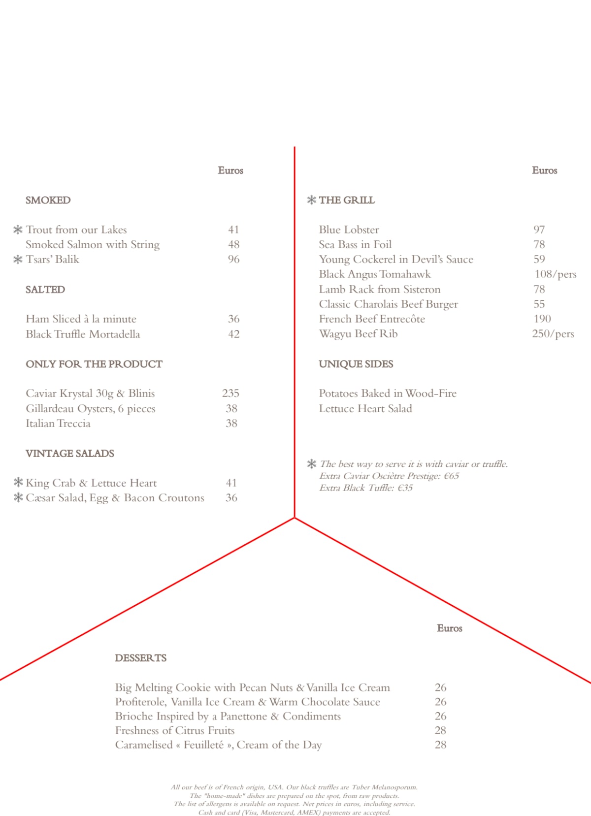 La Terrasse de Cheval Blanc in Courchevel - Restaurant Reviews, Menu and  Prices