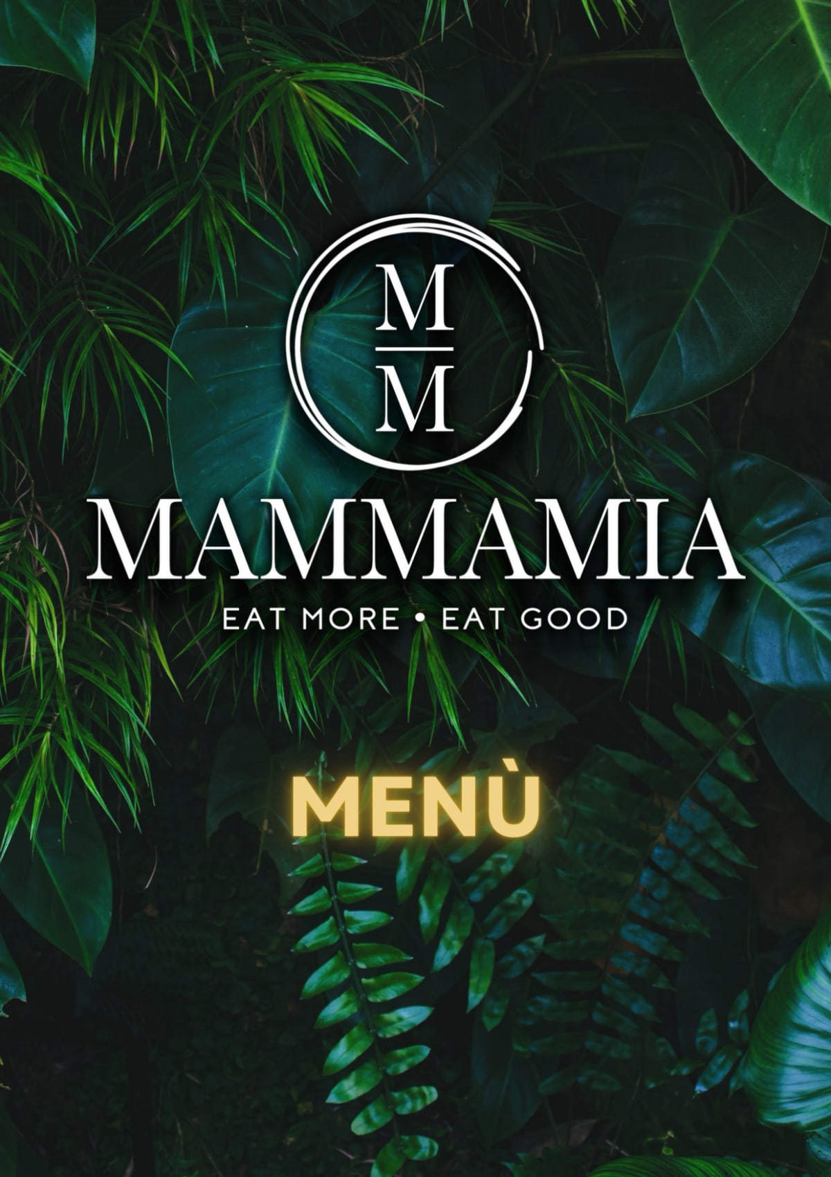 Mammamia menu