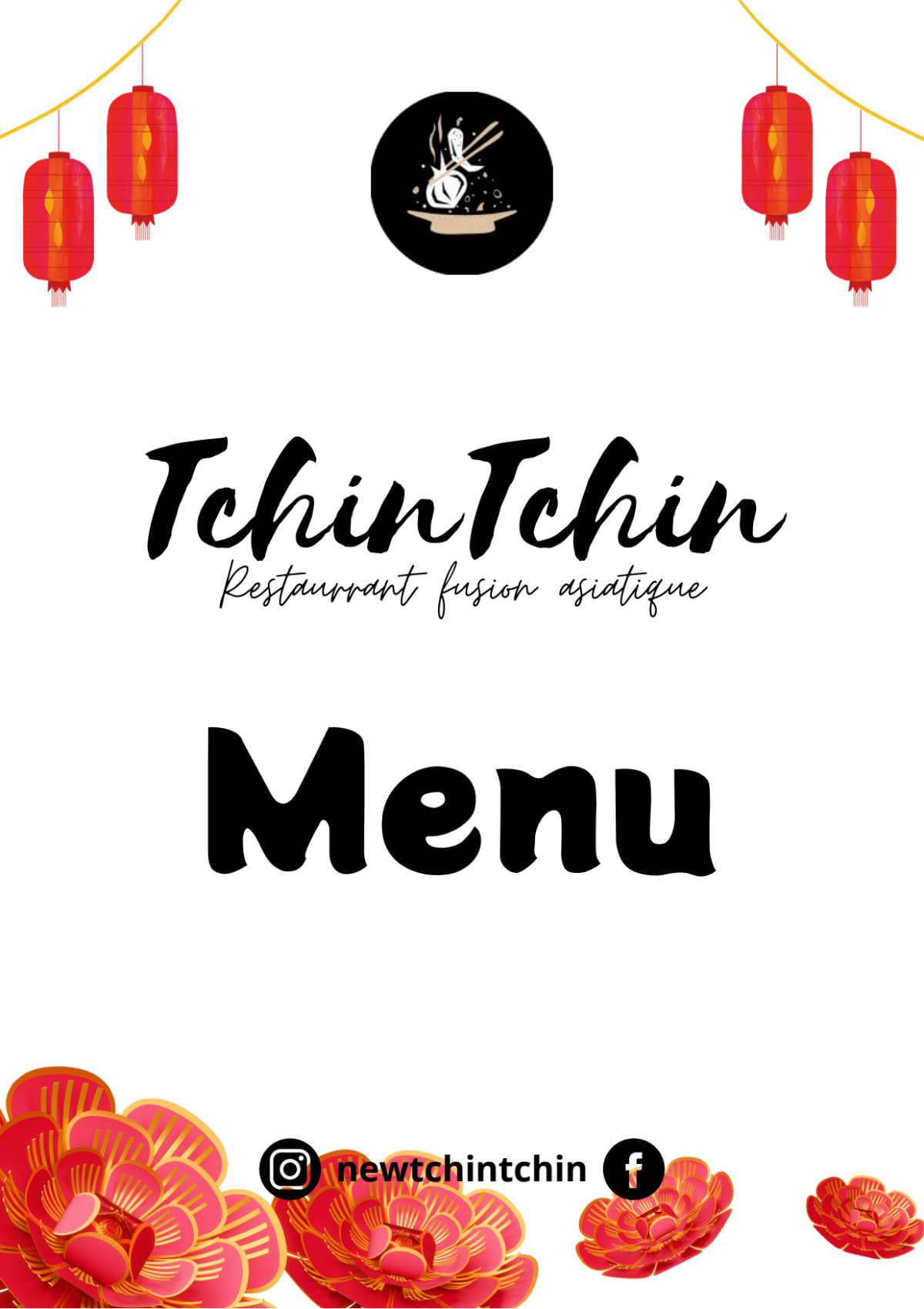 TchinTchin menu