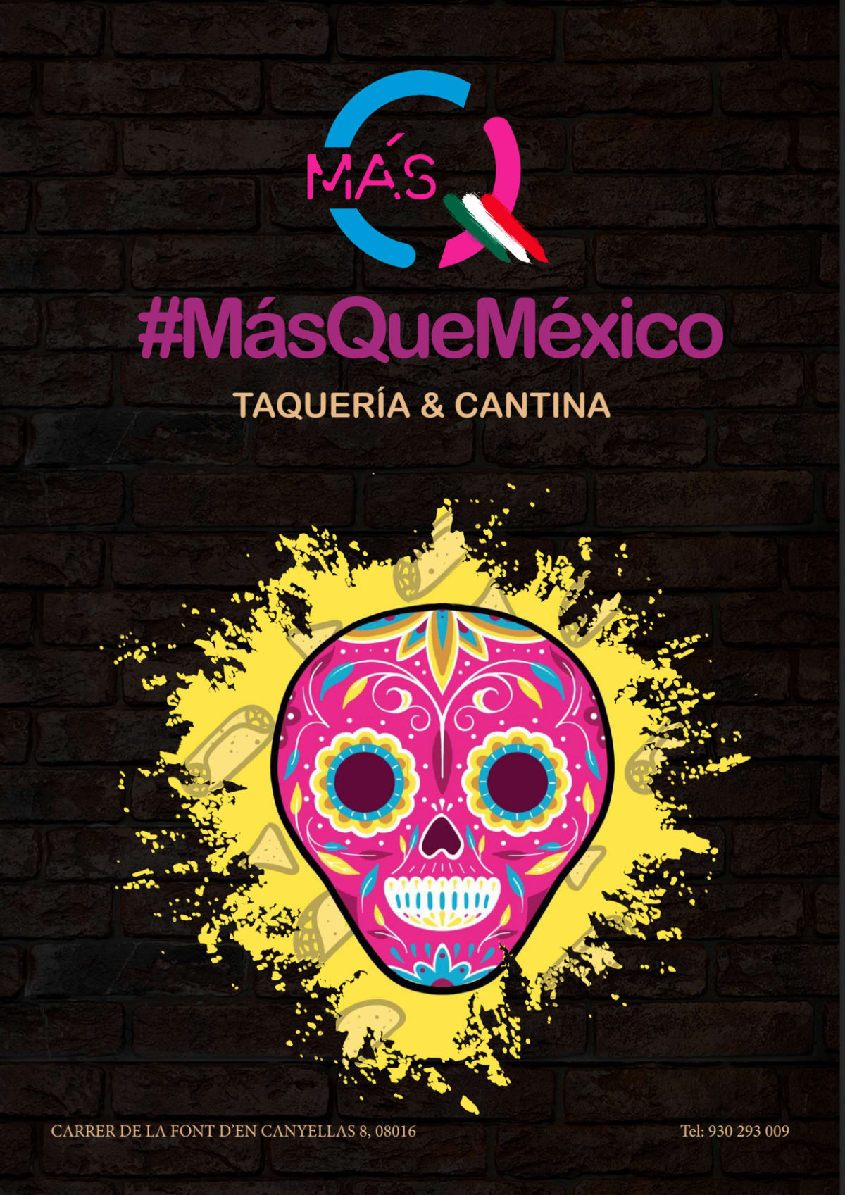 #Más Que México menu