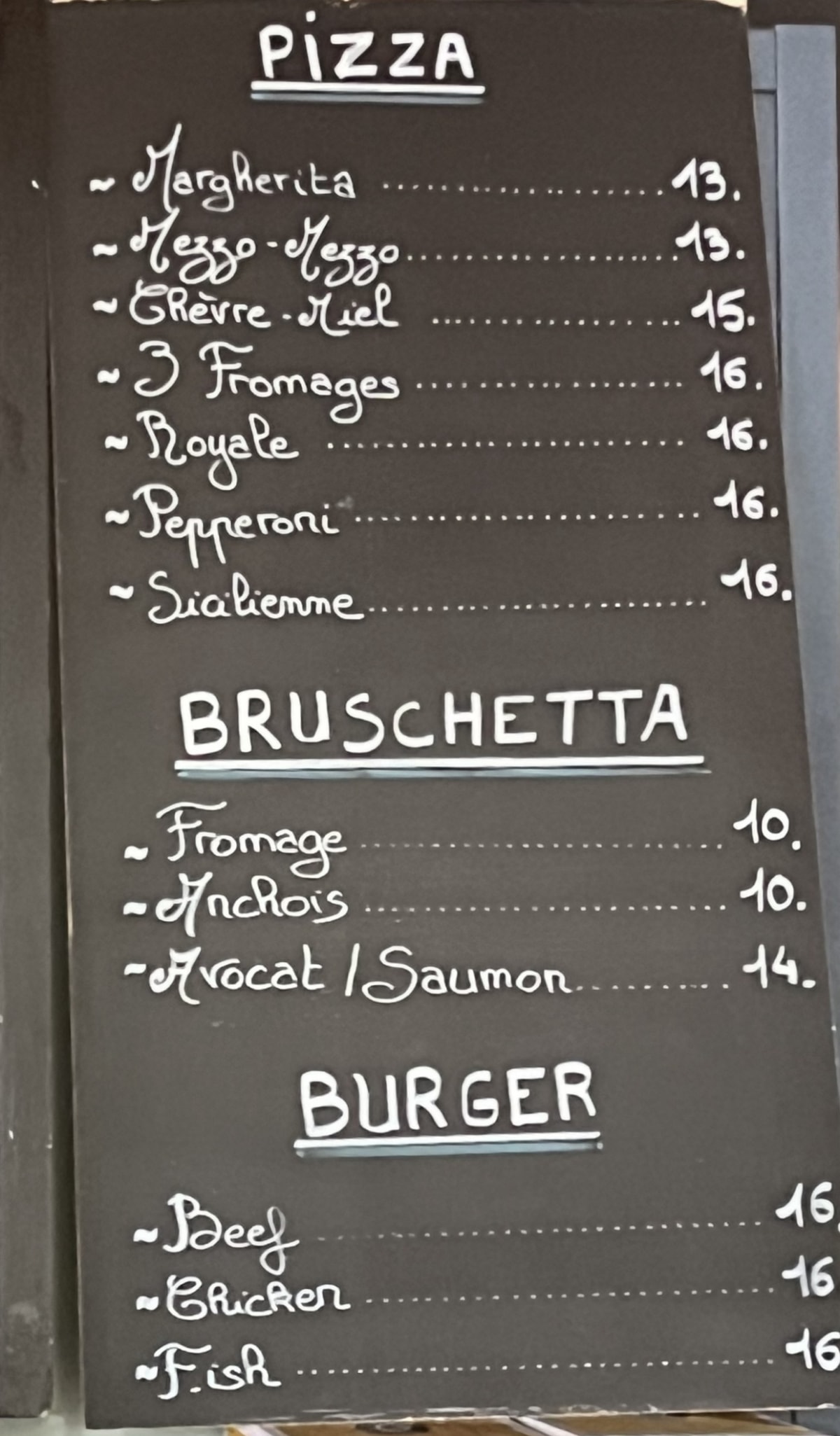 Menu 2024 The Metropolitan Pub em Callelongue TheFork