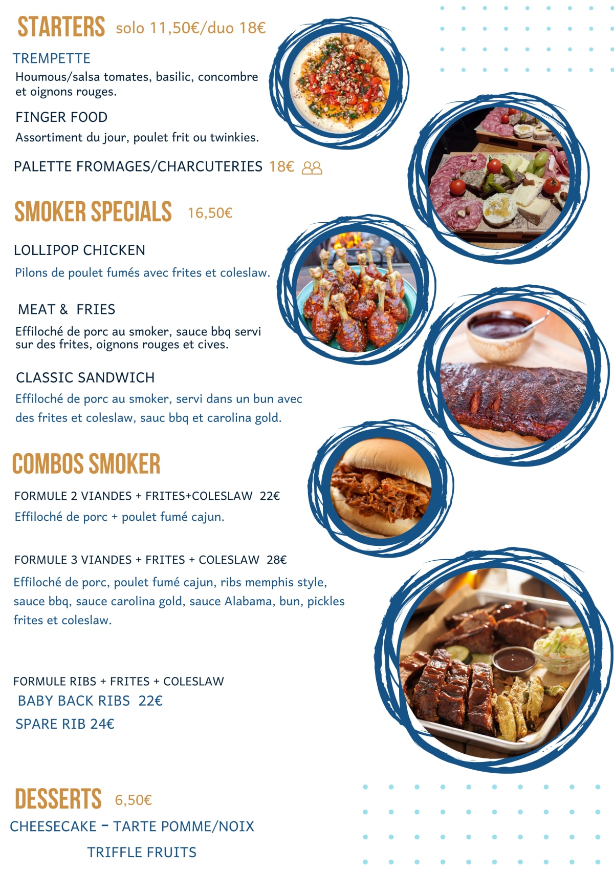 Carte et Menus 2024 Chorus à Aubière TheFork