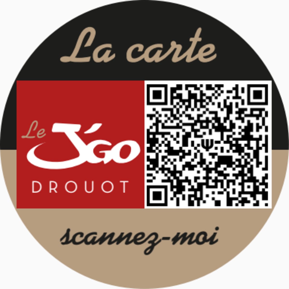 J´Go Drouot menu