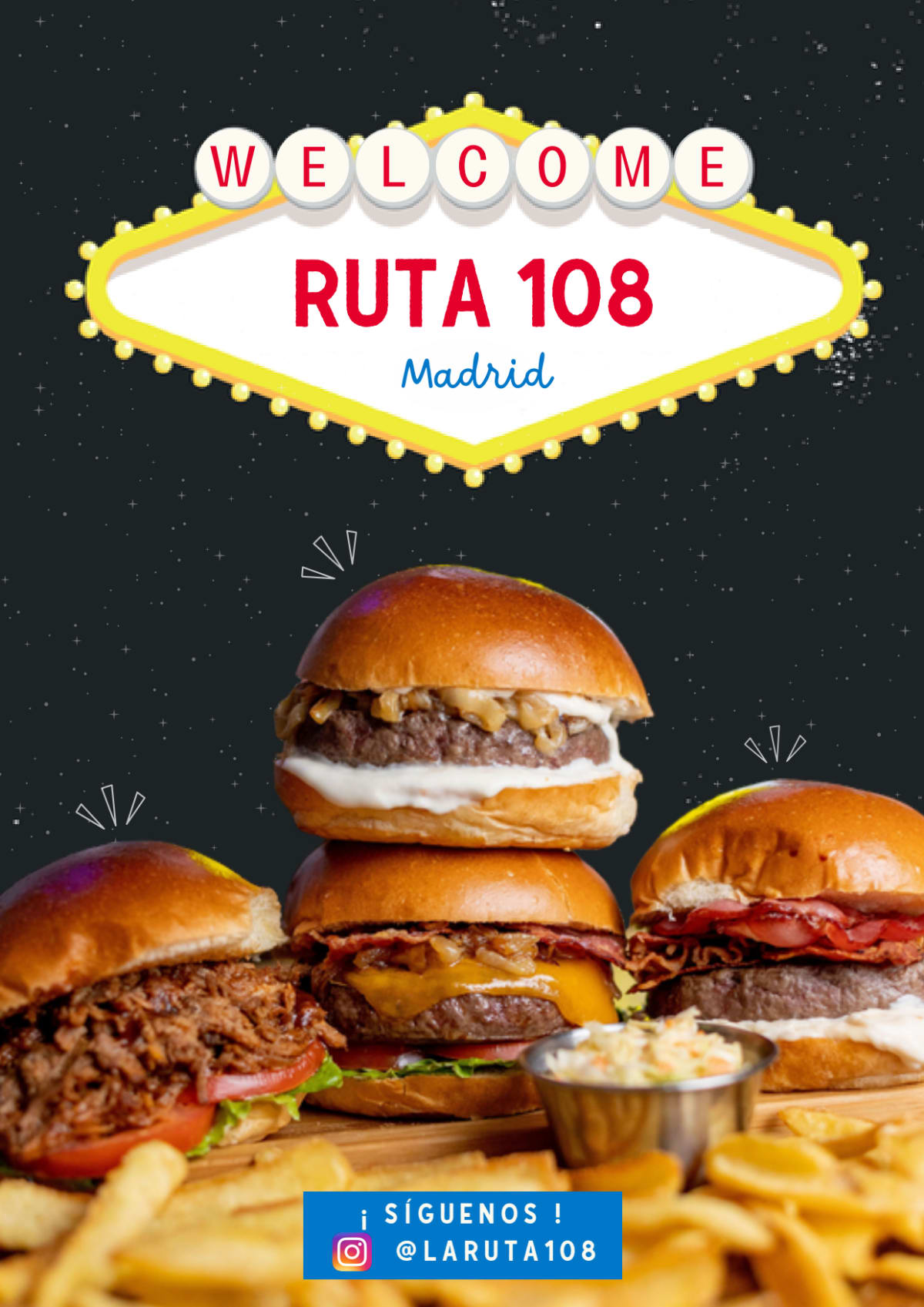 Ruta 108 menu