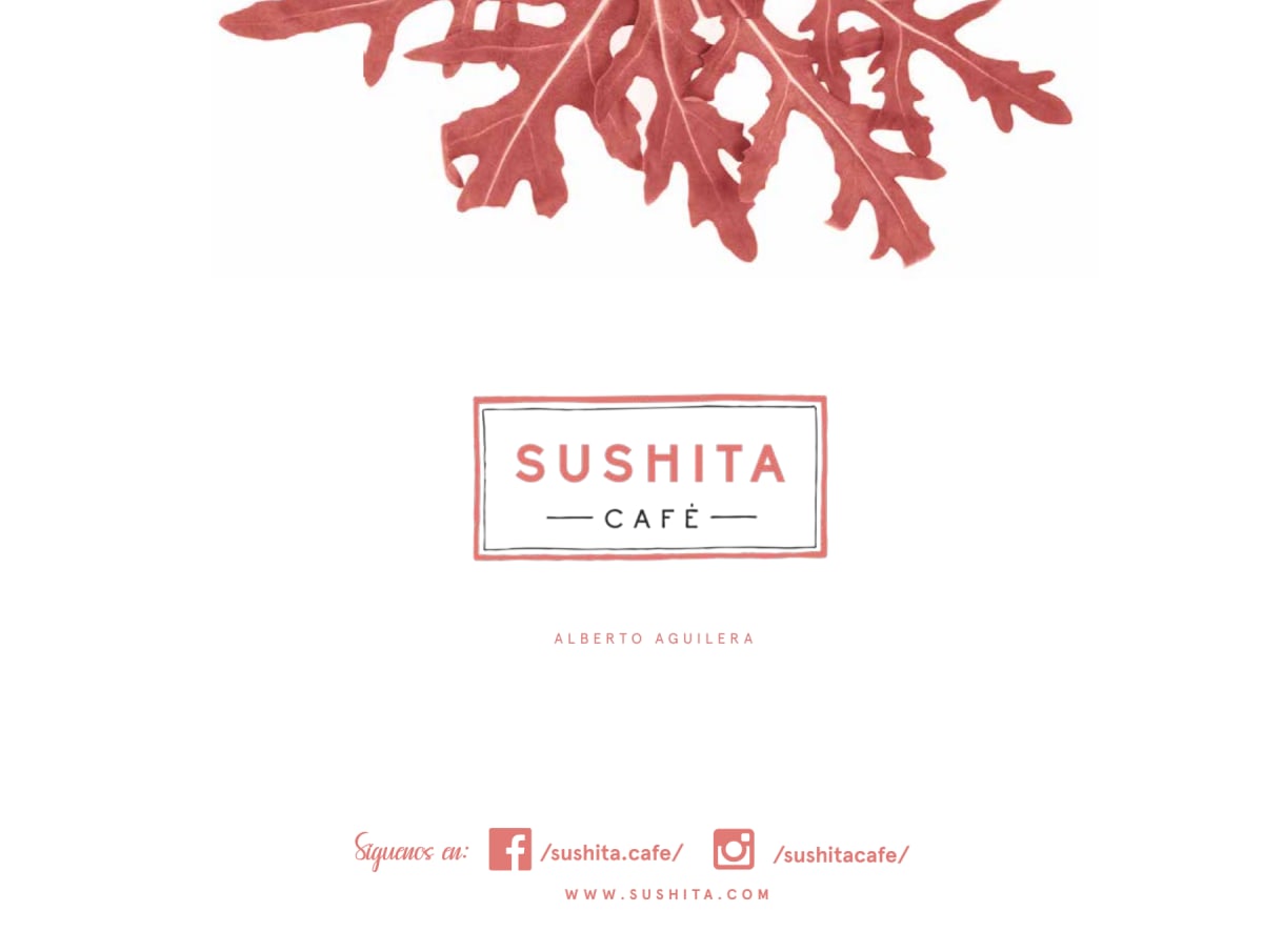 Sushita Café - Alberto Aguilera menu