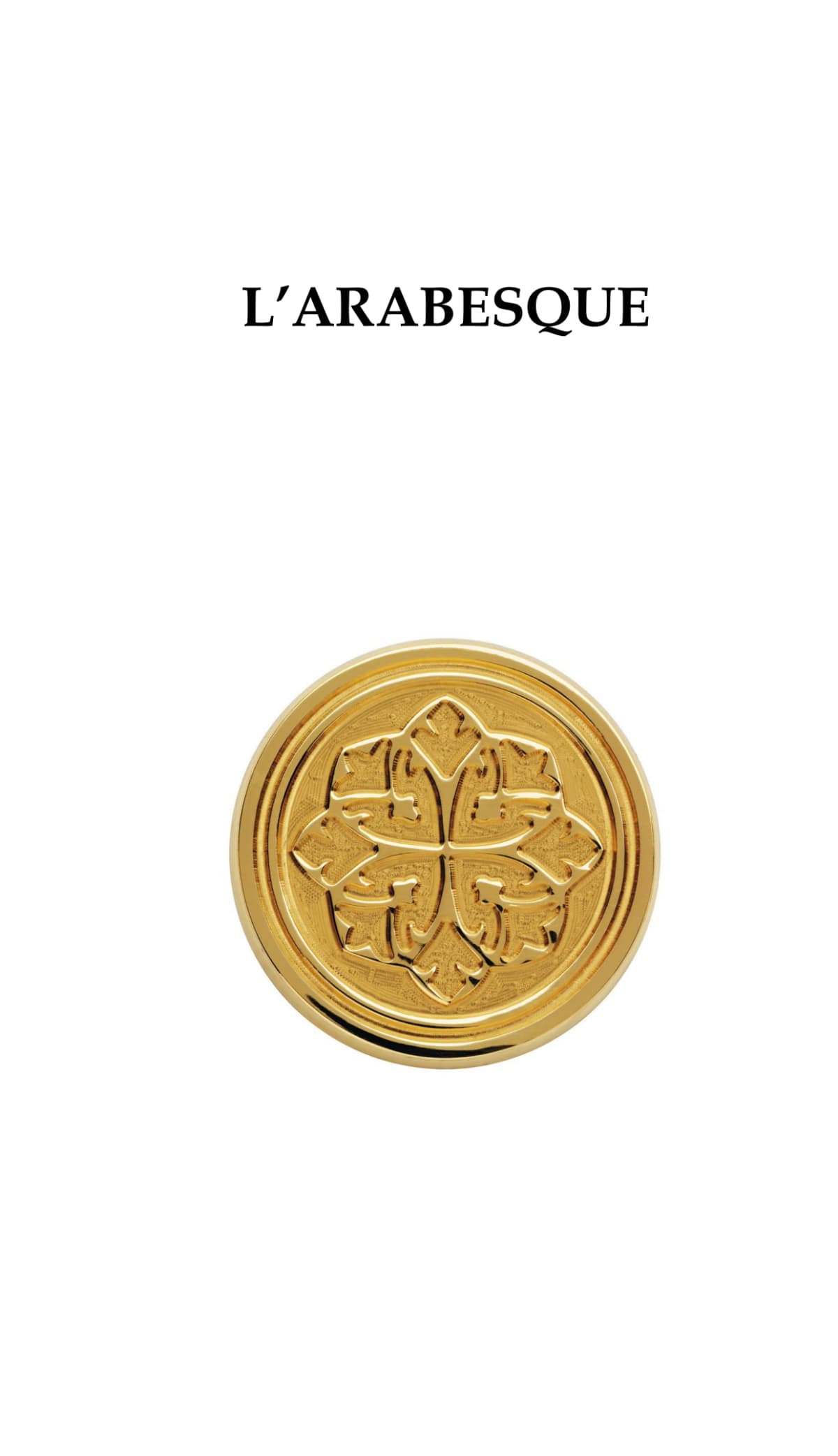 L'Arabesque menu