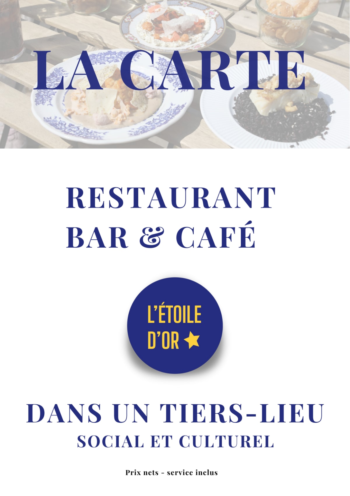 Carte et Menus 2024 Etoile D'Or à Trappes TheFork