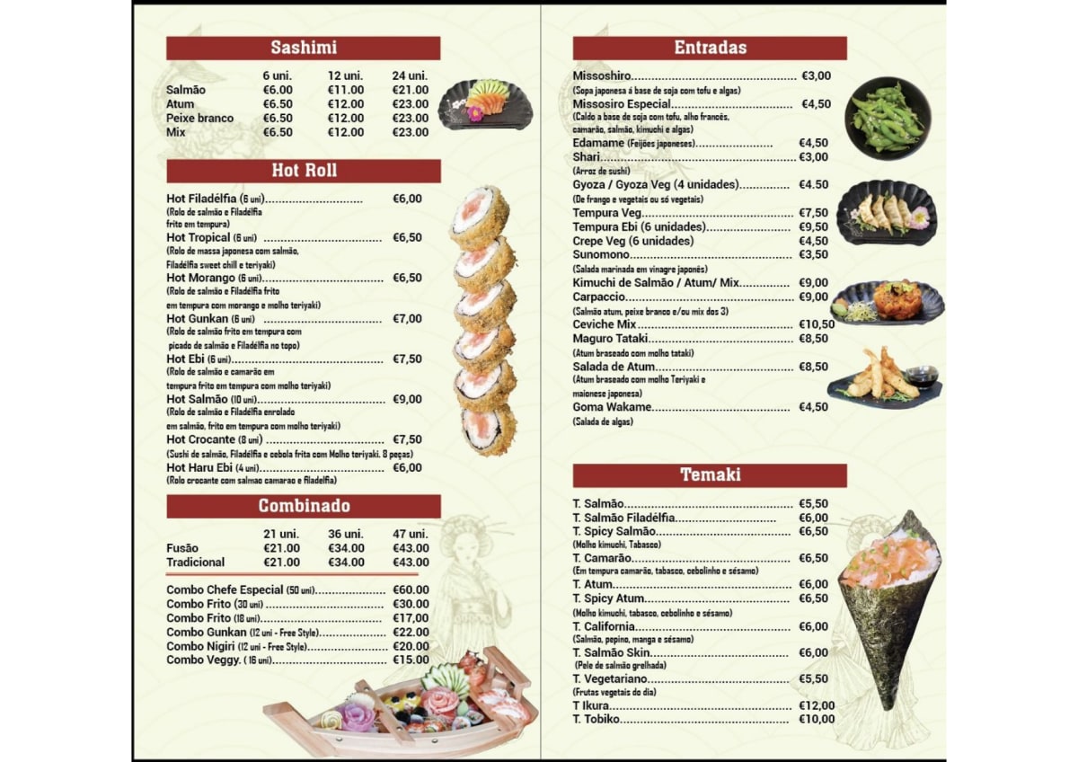 SUBARASHI SUSHI, Granada - Menu, Preços & Comentários de Restaurantes -  Encomendar Entrega Online