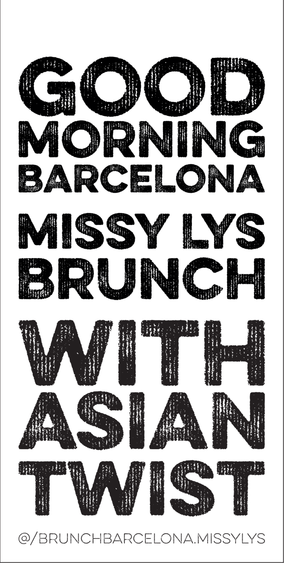 Miss Lys Brunch Café menu