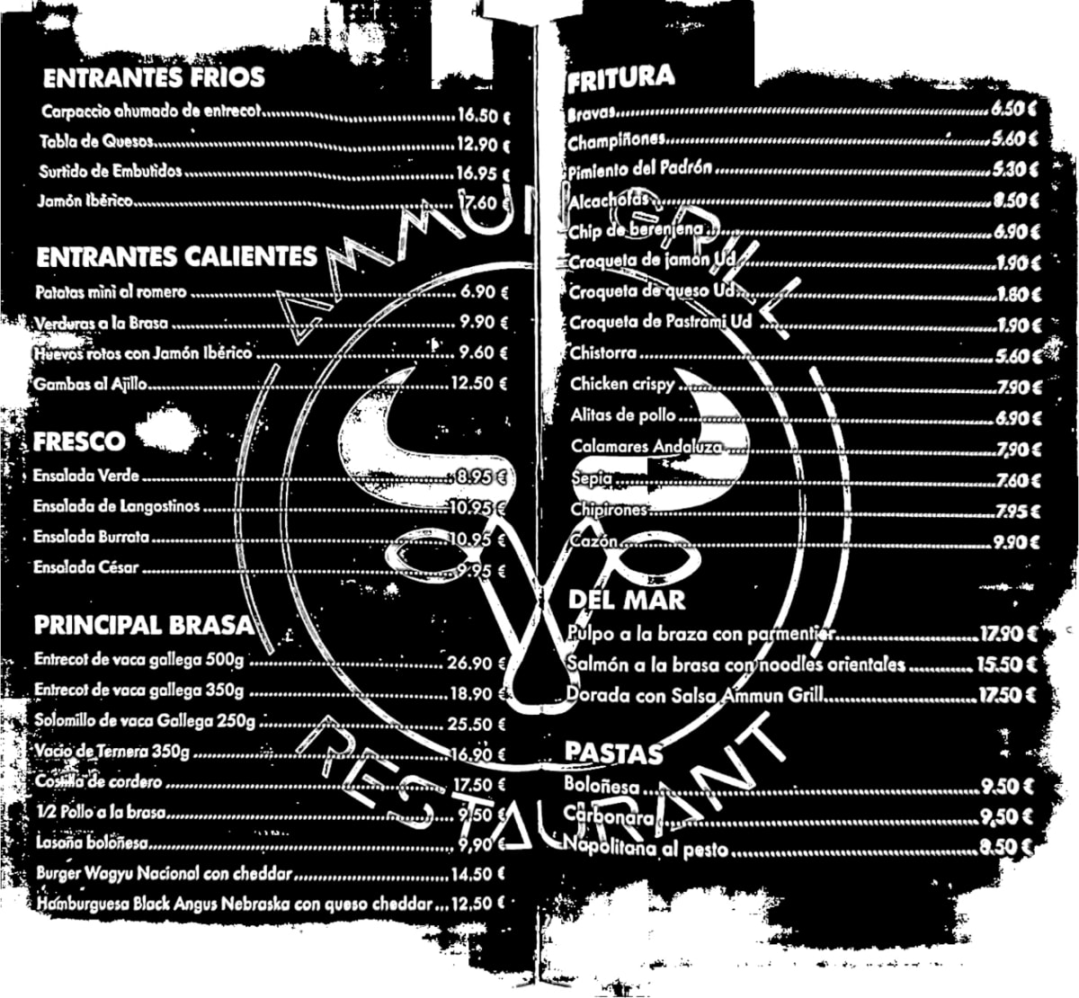 Menu 2024 Refugio in Alomartes TheFork