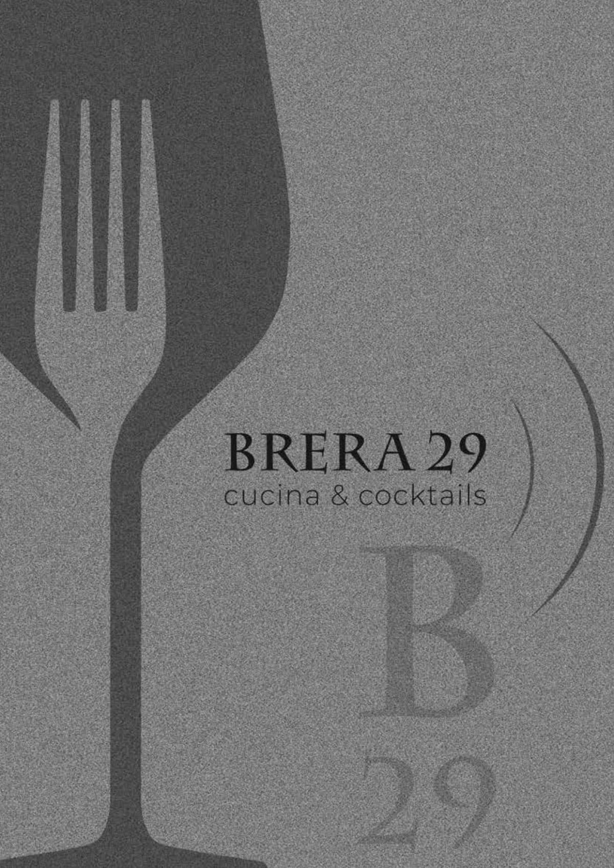 Brera 29 Cucina & Cocktails menu