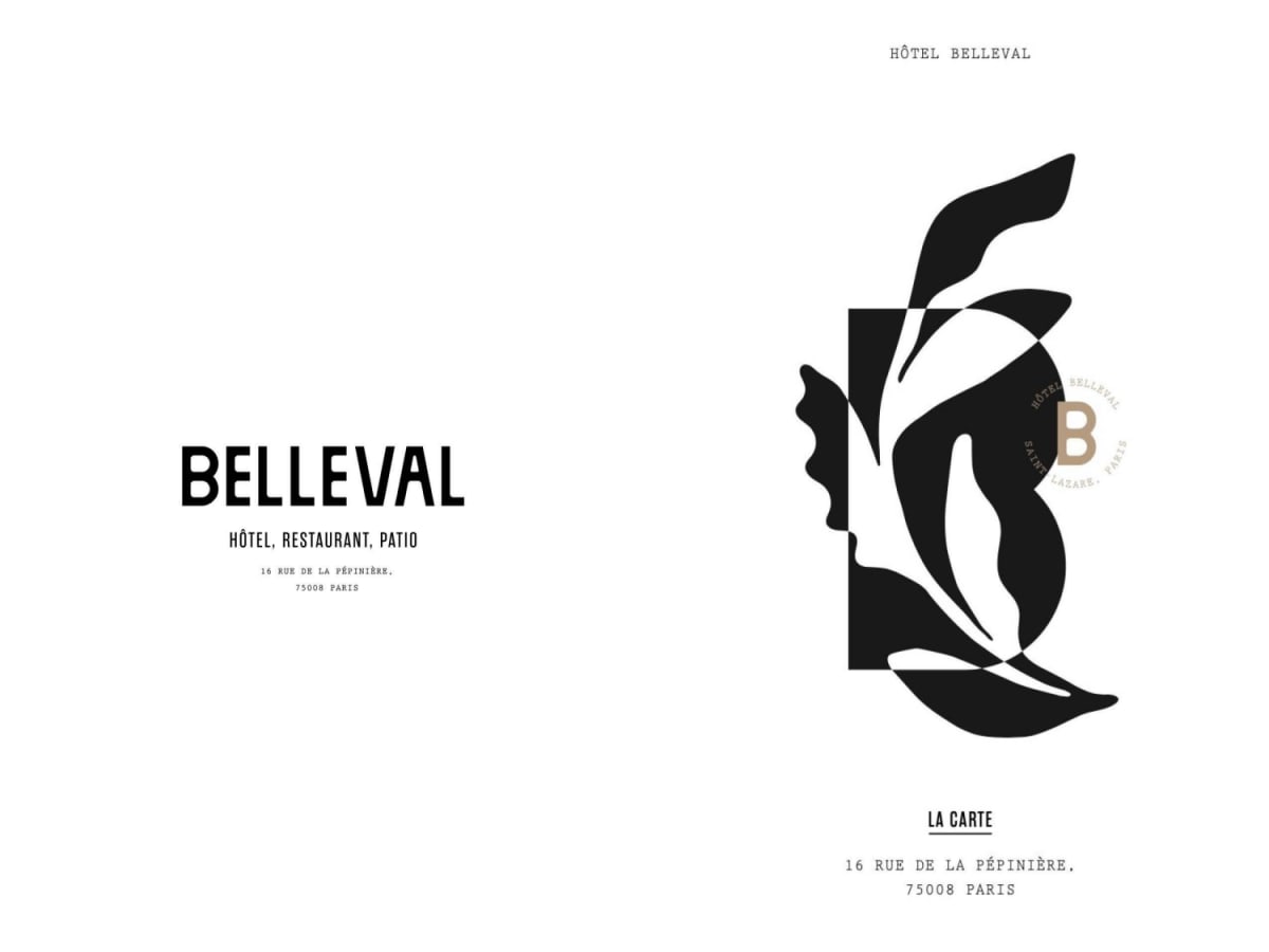 Restaurant Belleval menu