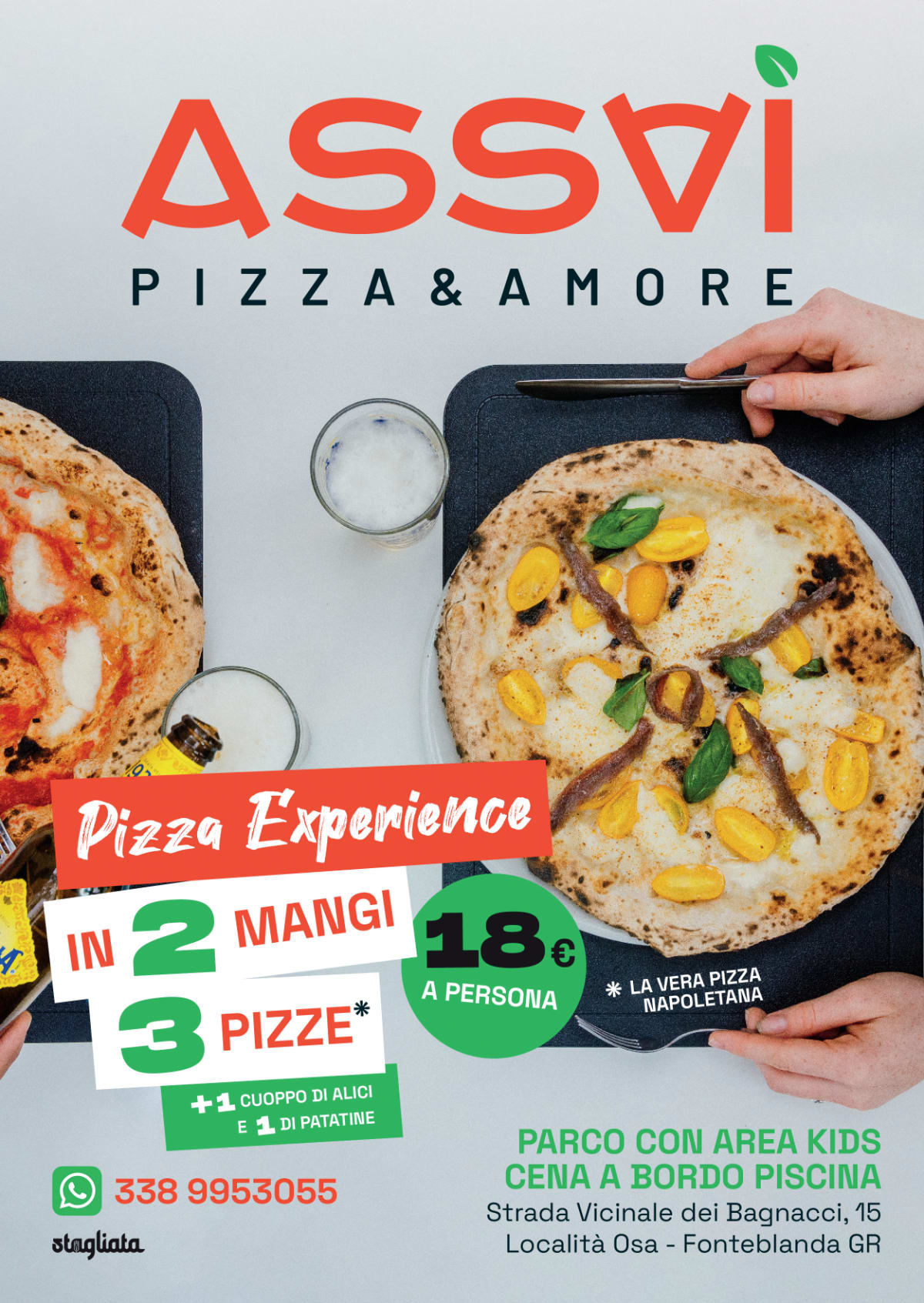 Carte et Menus 2024 Assai Pizza & Amore à Fonteblanda TheFork