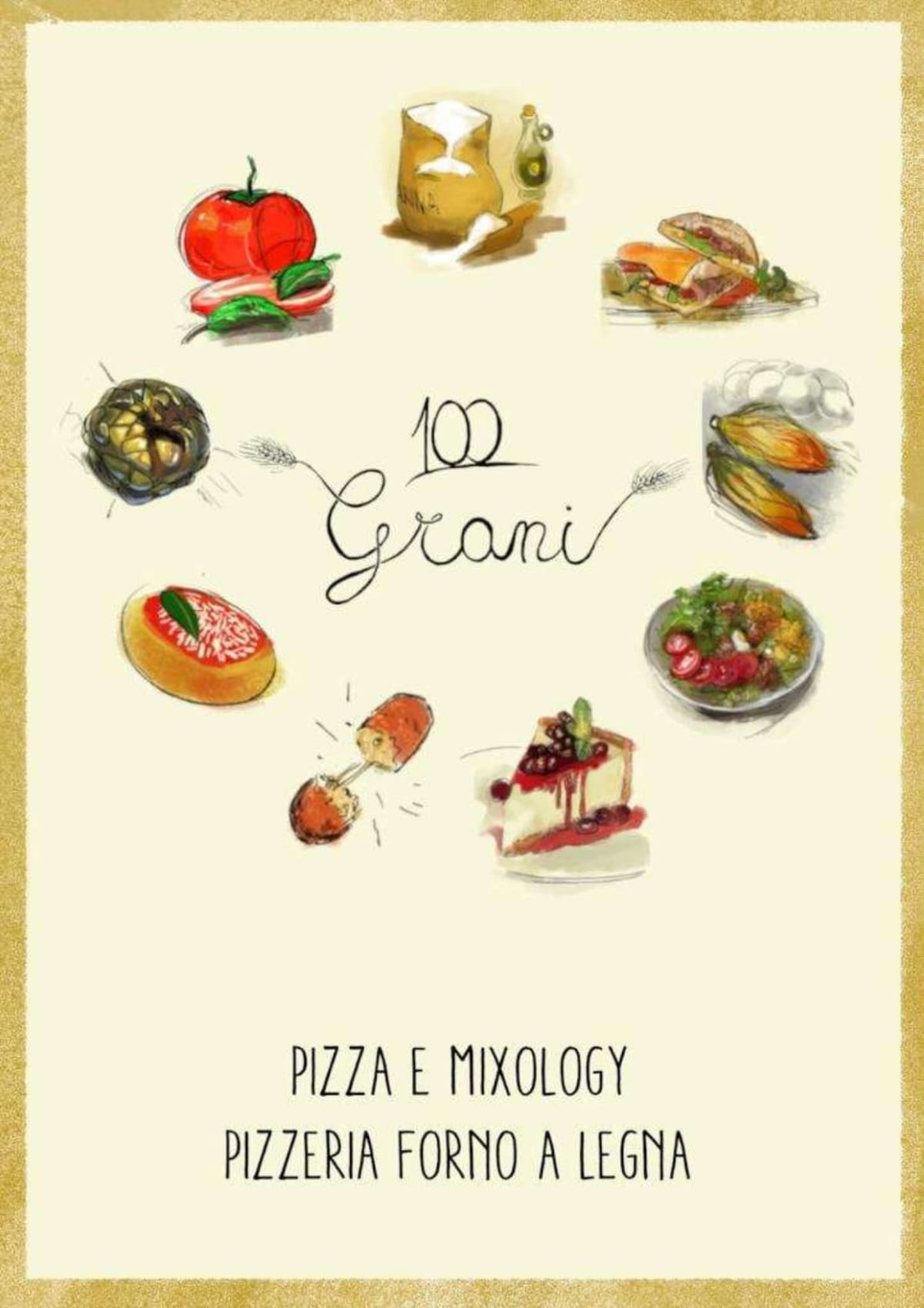 100Grani menu