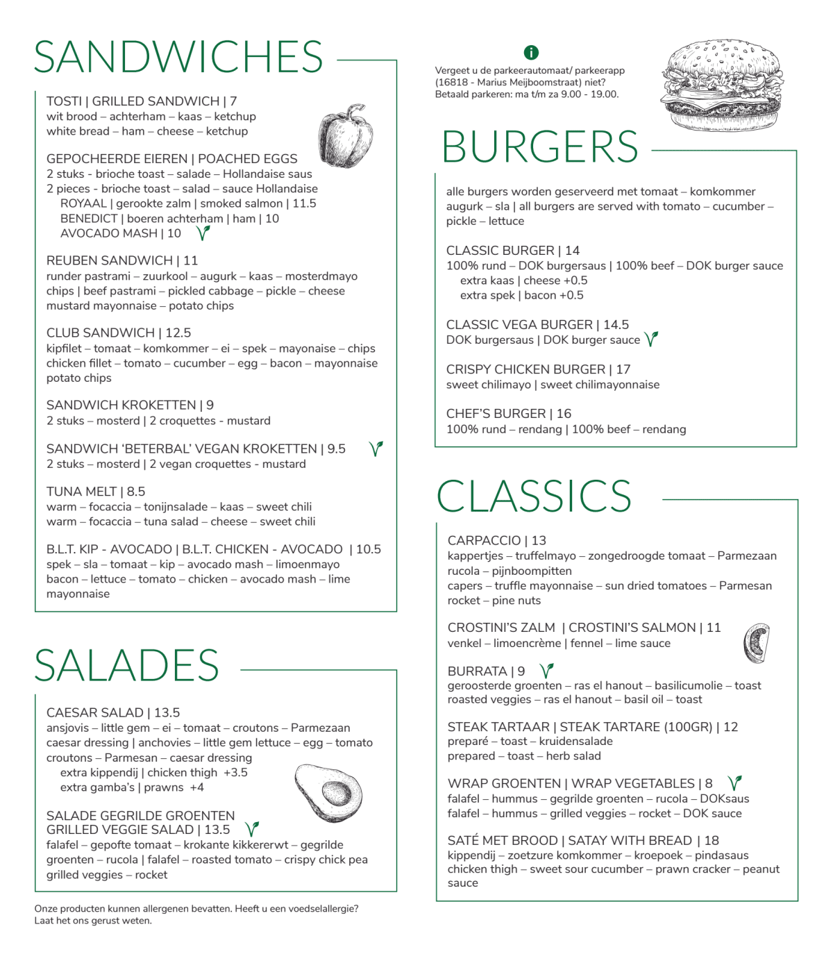 Menu 2024 DOK48 Food & Drinks Amsterdam in Amsterdam TheFork