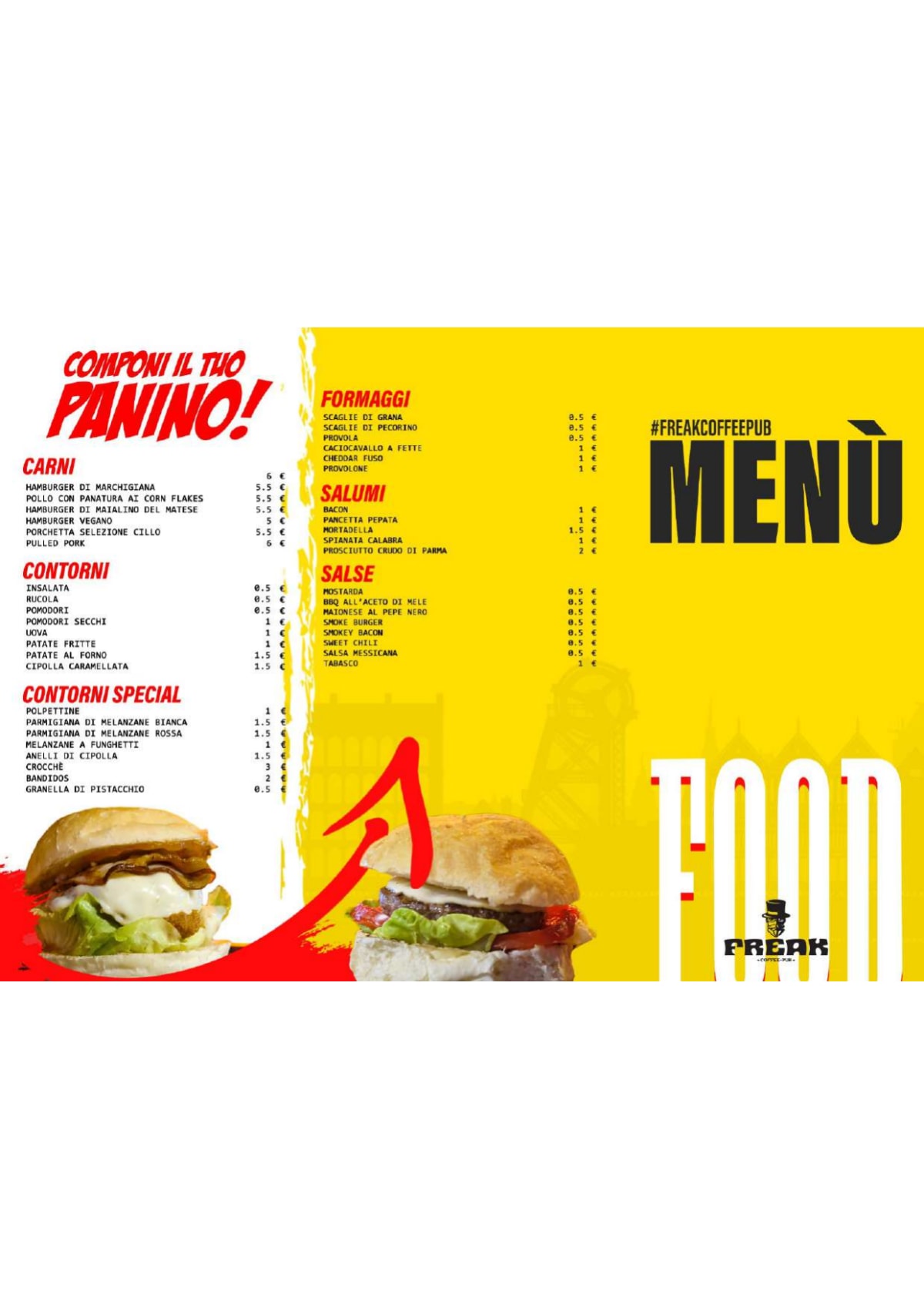 Carte Et Menus 2024 Freak Coffe pub Acerra TheFork pub-food-events-solomons-island-yacht-club