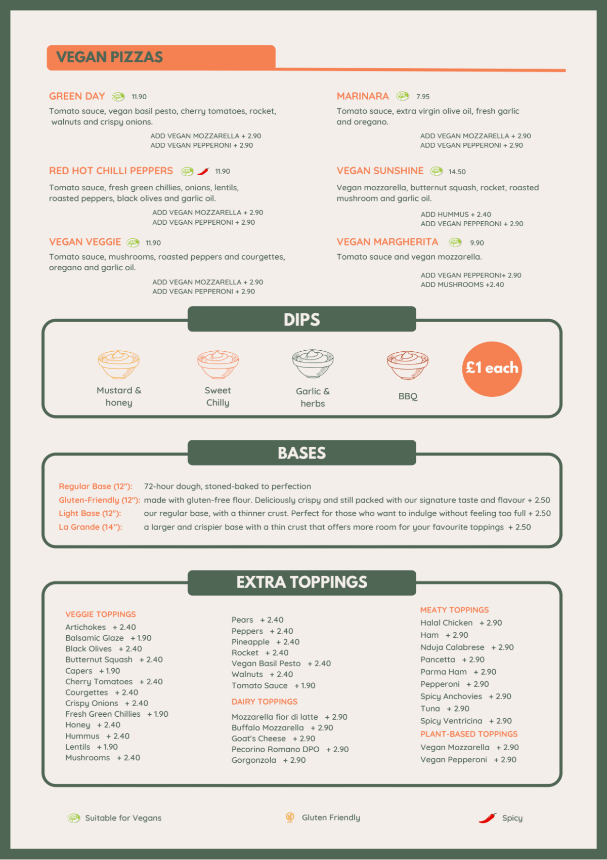 Carte et Menus 2024 The Pizza Room Poplar à Londres TheFork