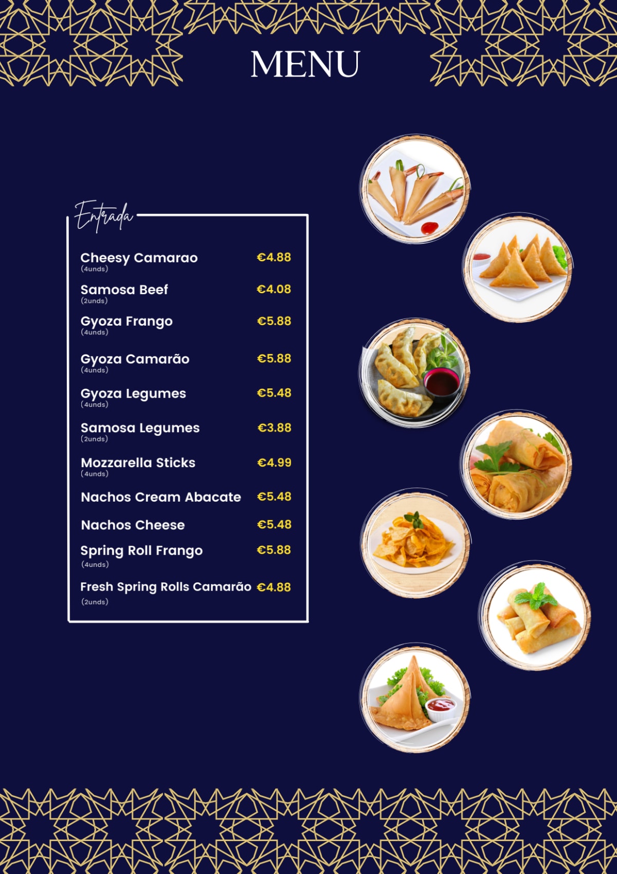 Kaptan's - 3rd menu