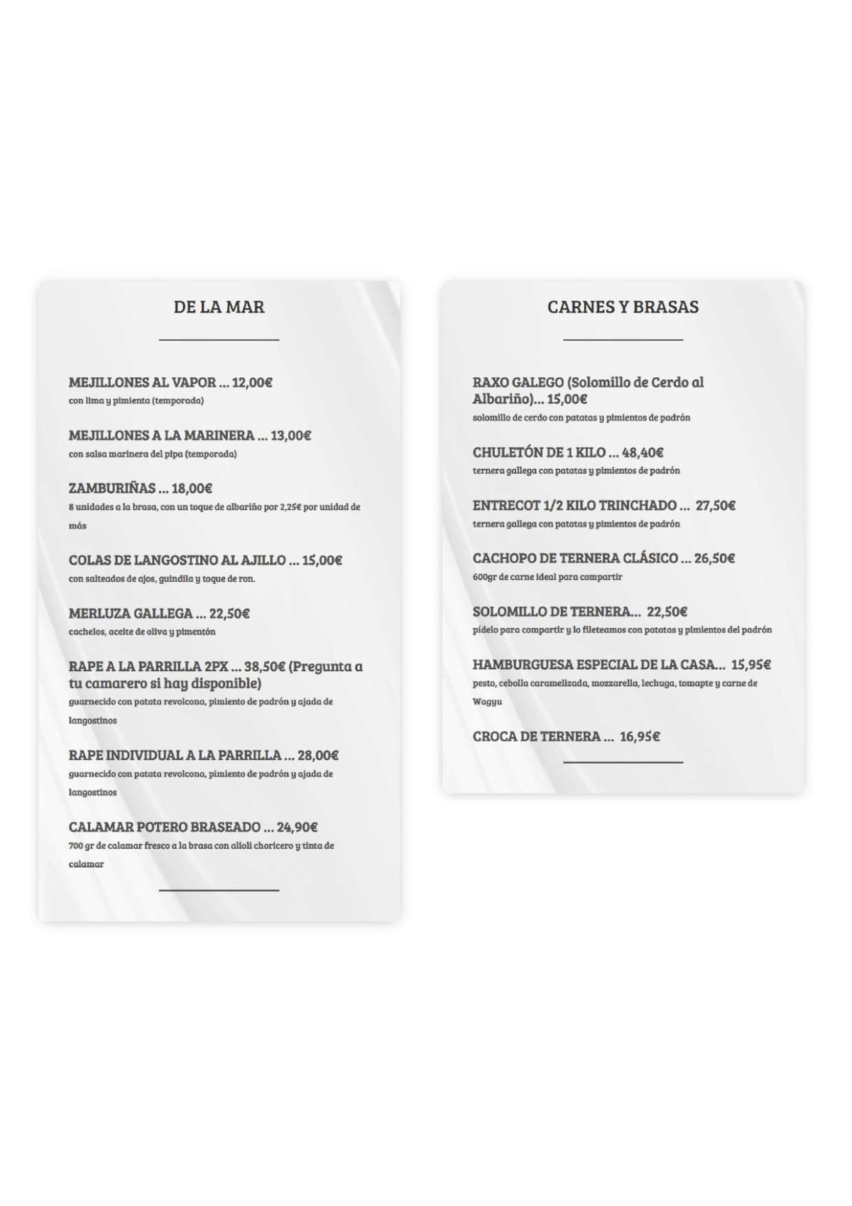 Menu 2024 O'Pulpiño Alcalá de Henares in Alcalá de Henares TheFork