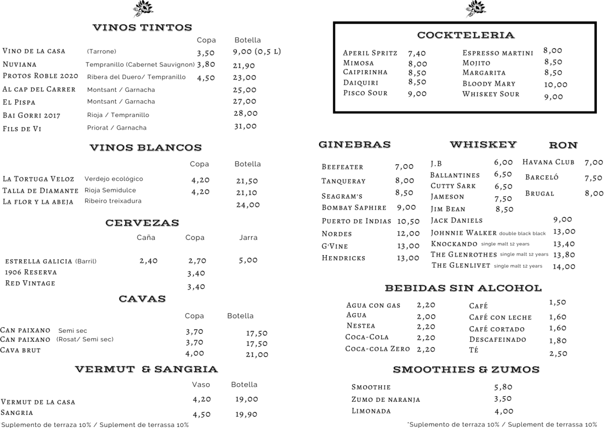 Maska menu