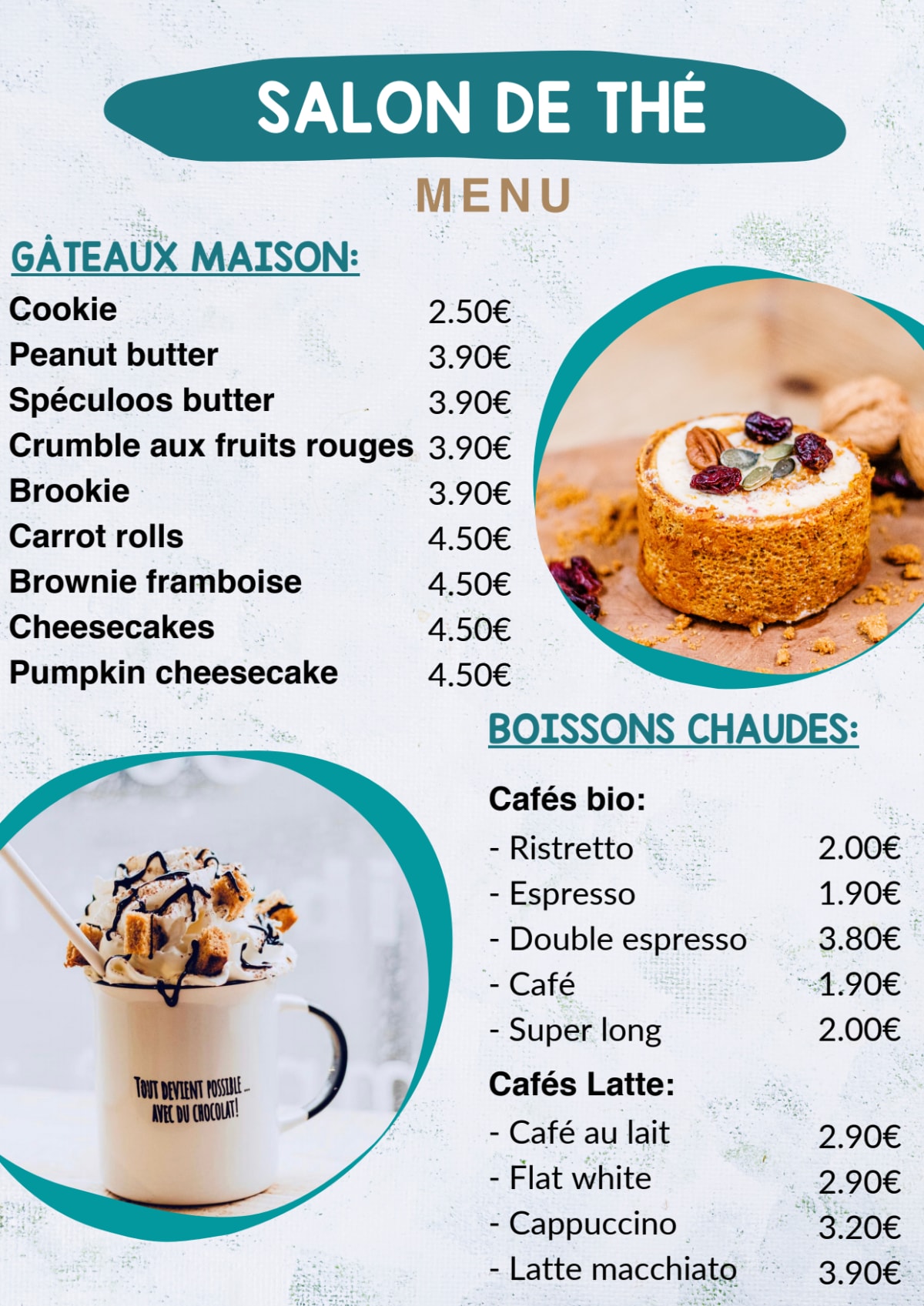 Carte et Menus 2023 Garden Food Roubaix à Roubaix TheFork