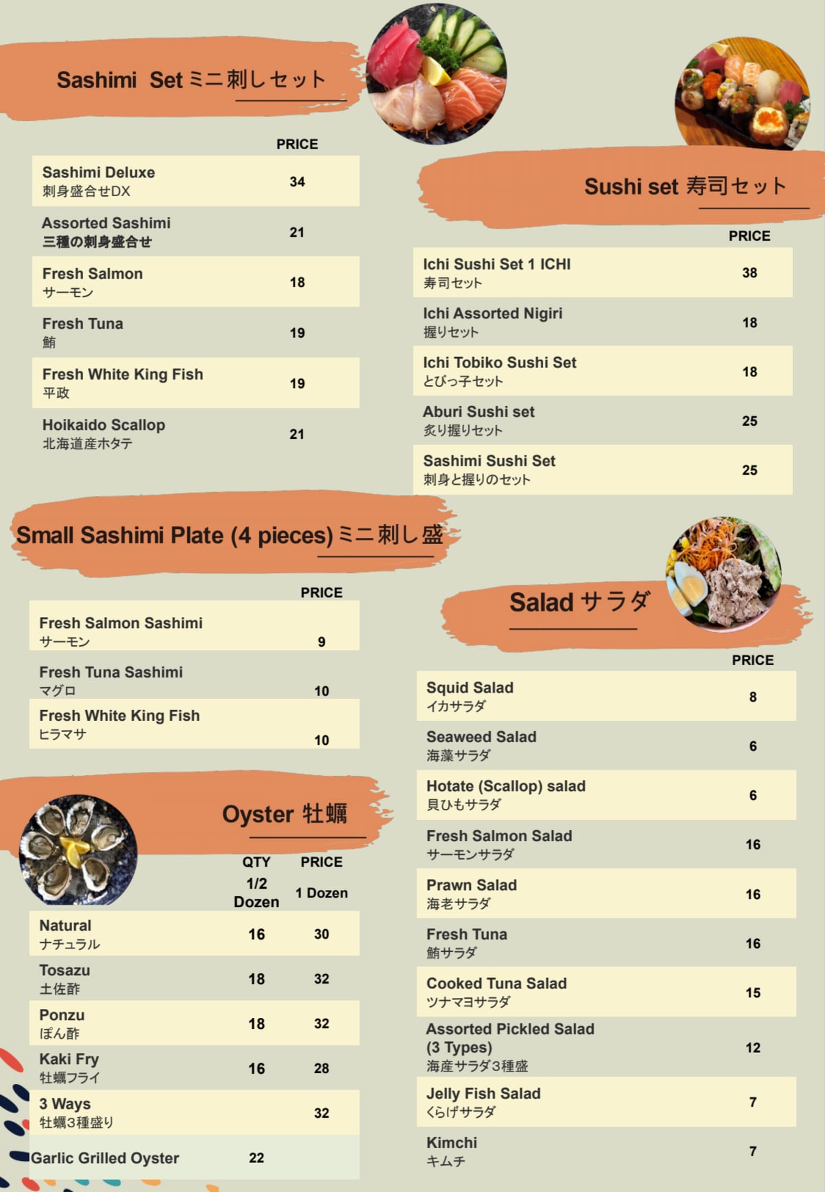 Carte et Menus 2024 Ichi Gateway à Yarrawonga TheFork