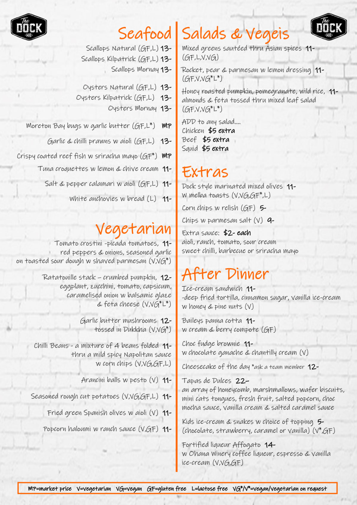The hotsell dock menu