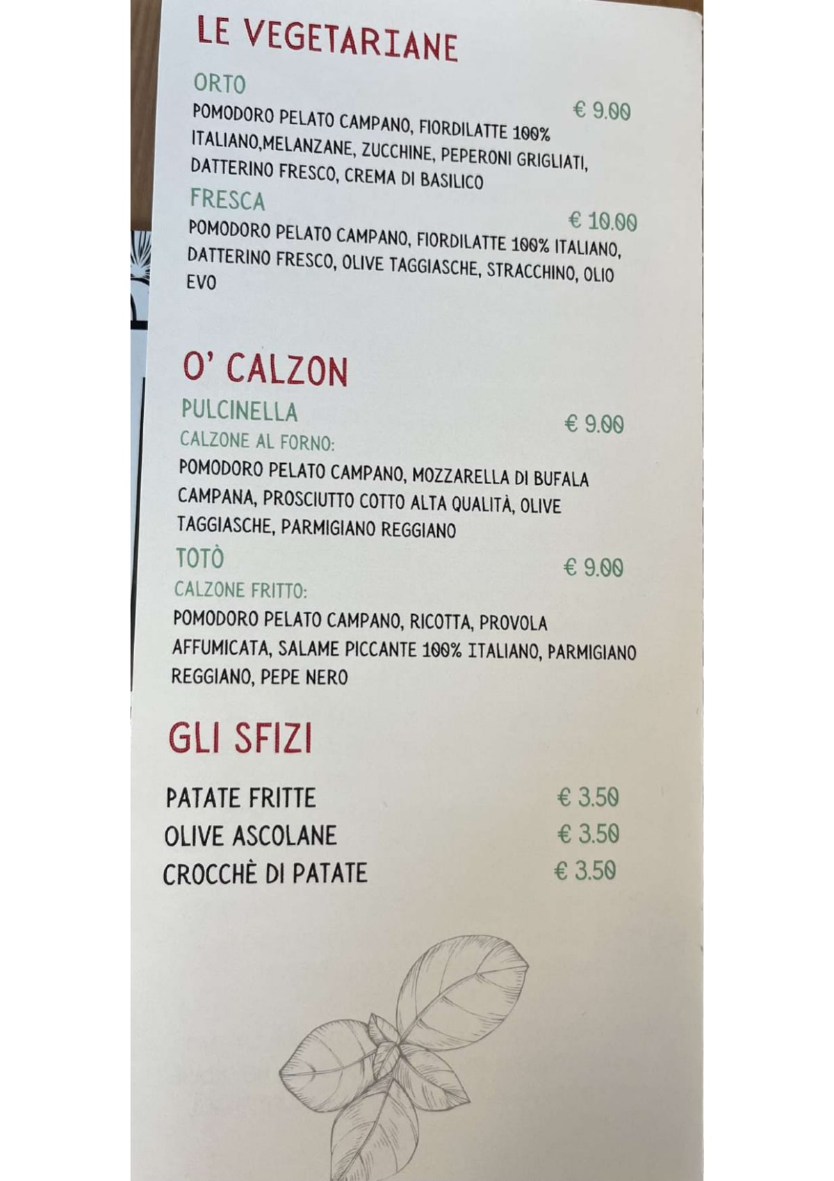 Carte et Menus 2024 Pizzeria da Amedeo à Altivole TheFork
