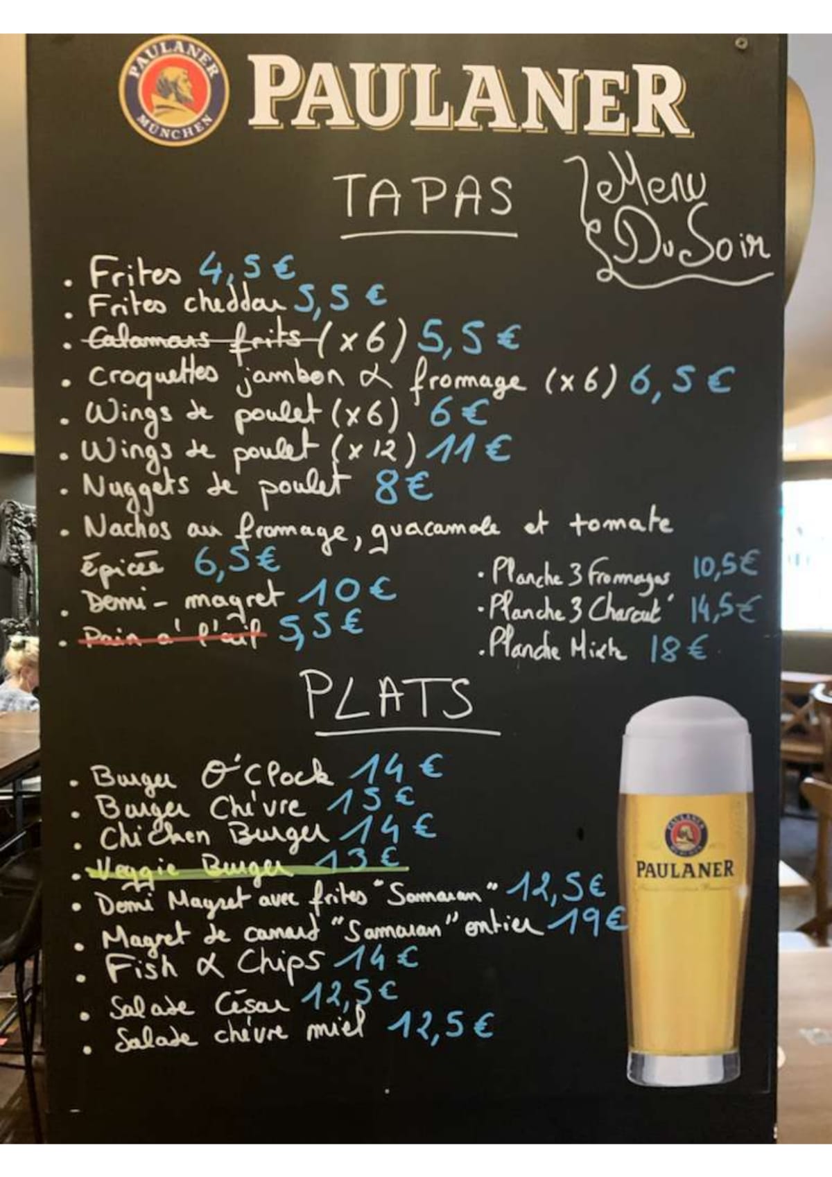 Clock bar menu new arrivals