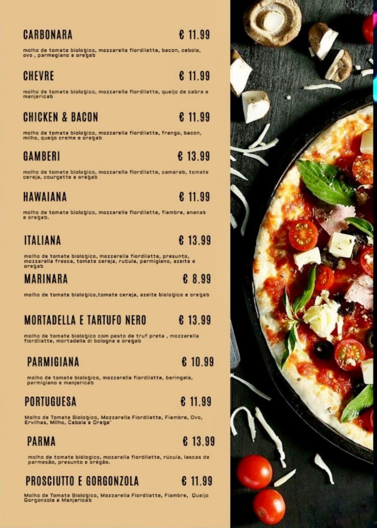 Pizza ria store