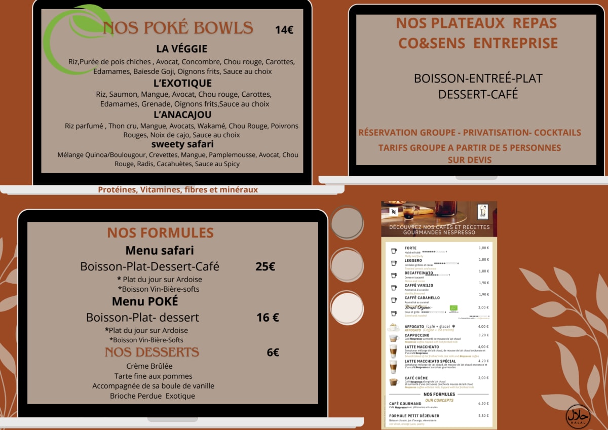 Menu 2024 Conceptstore L’Escapade des Sens in CissacMédoc TheFork