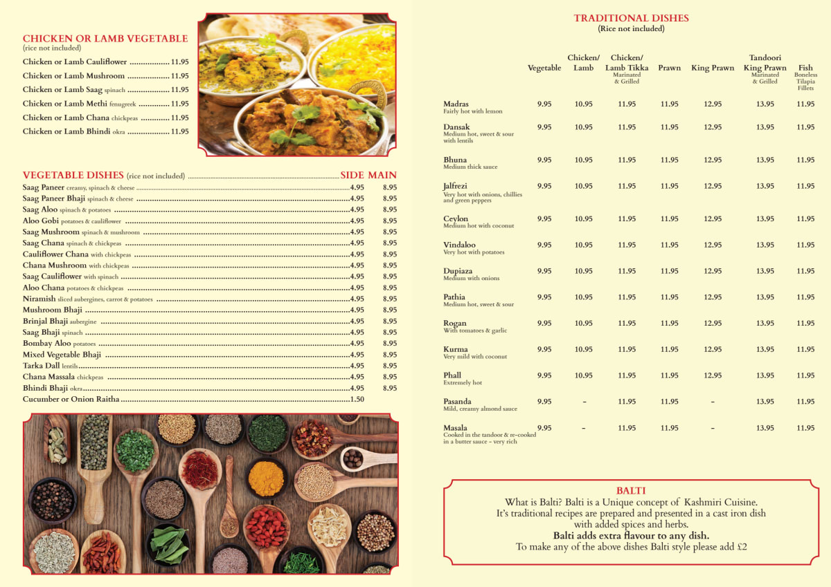 Menù completo e carta 2024 Cinnamon a Londra TheFork