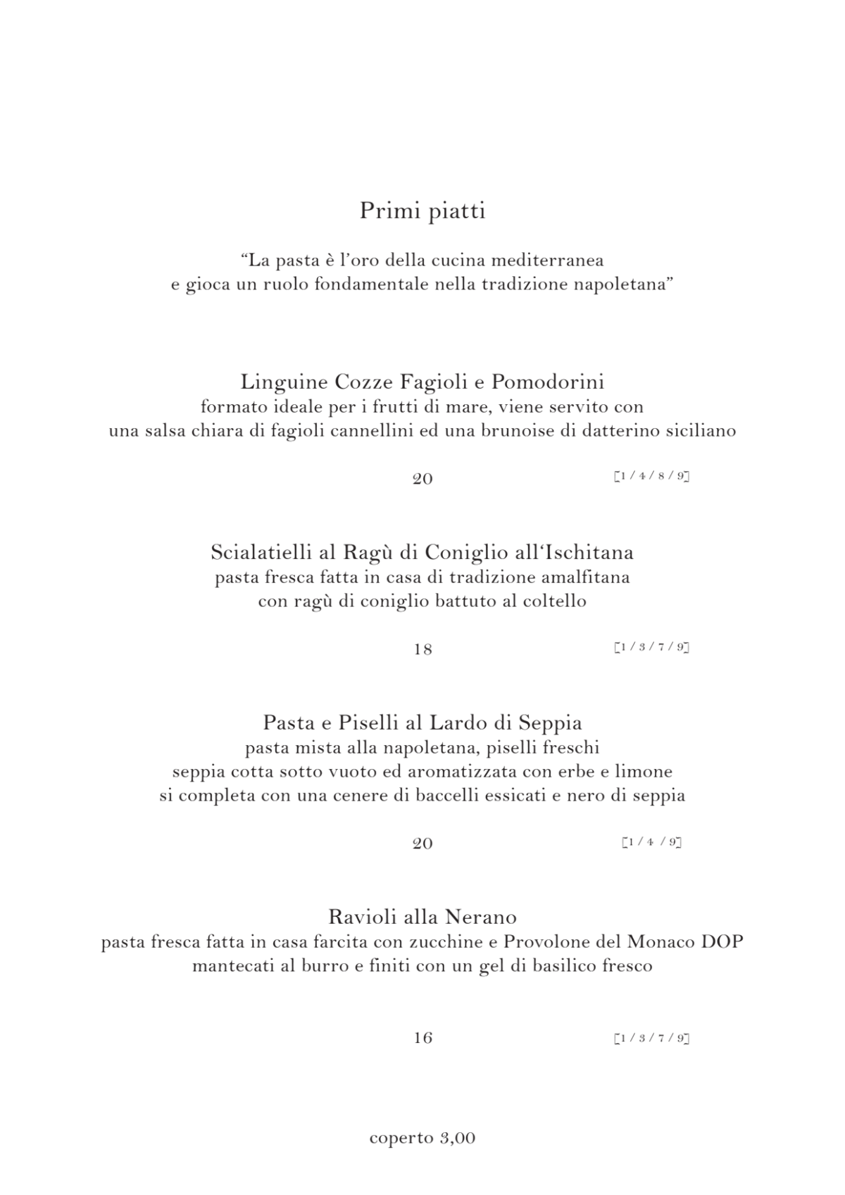 La Cuccuma Bistrot-via Orombelli menu