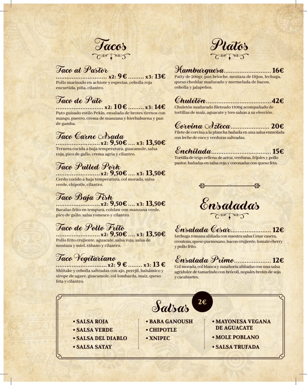 Primo menu