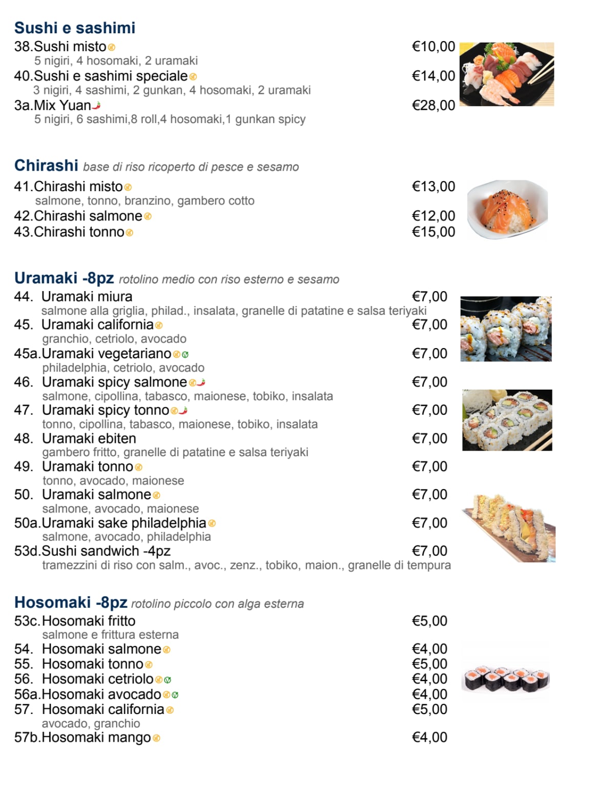 ristorante cinese e giapponese yuan