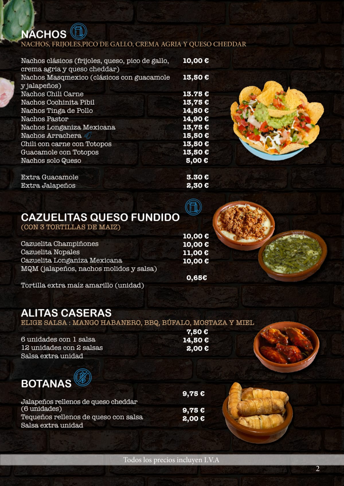 #Más Que México menu