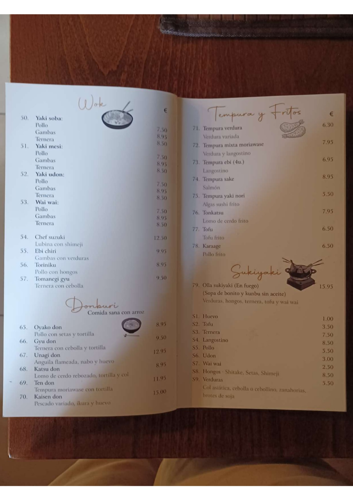 Sushi Yoi menu