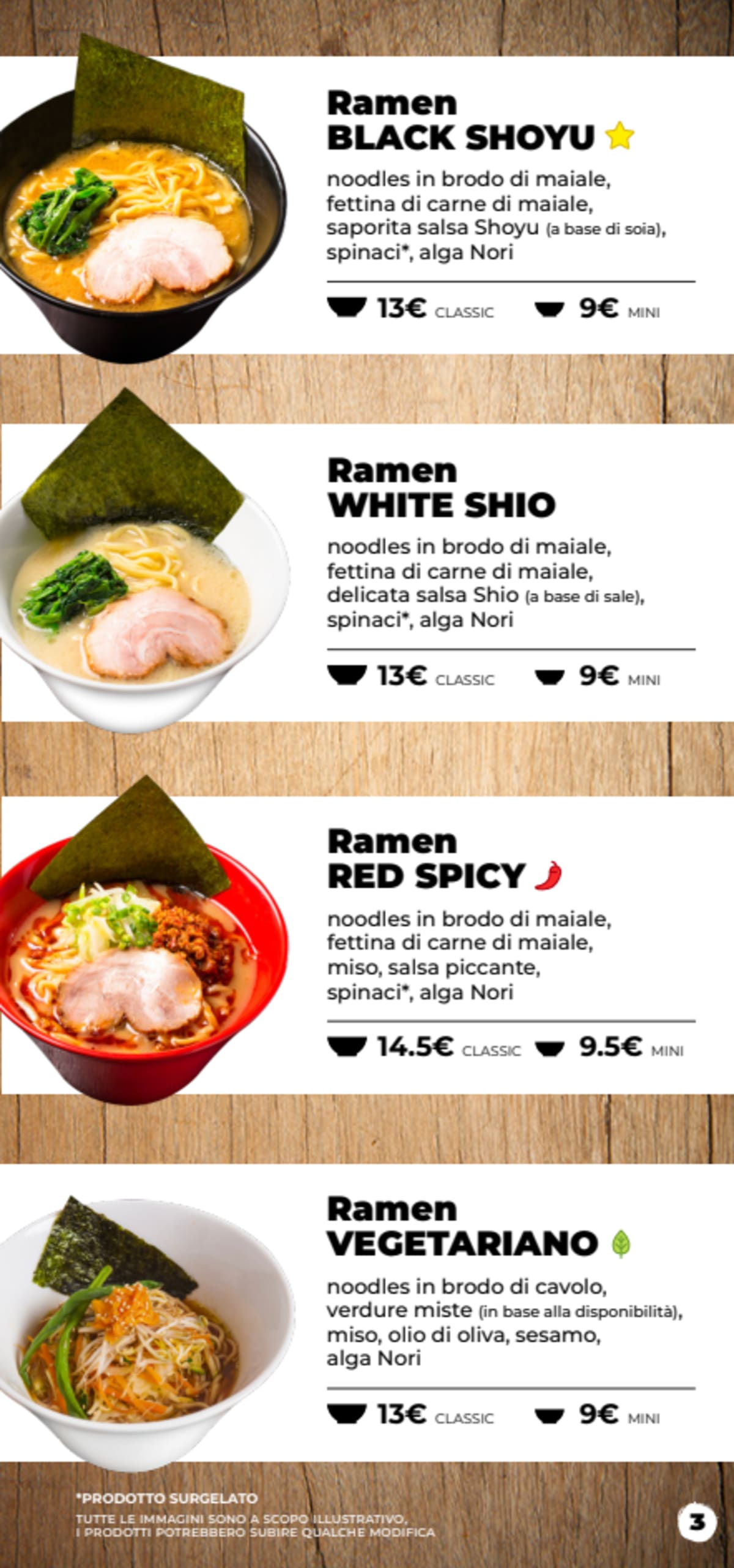 Menu 2024 Ramen Bar Akira in Rome TheFork