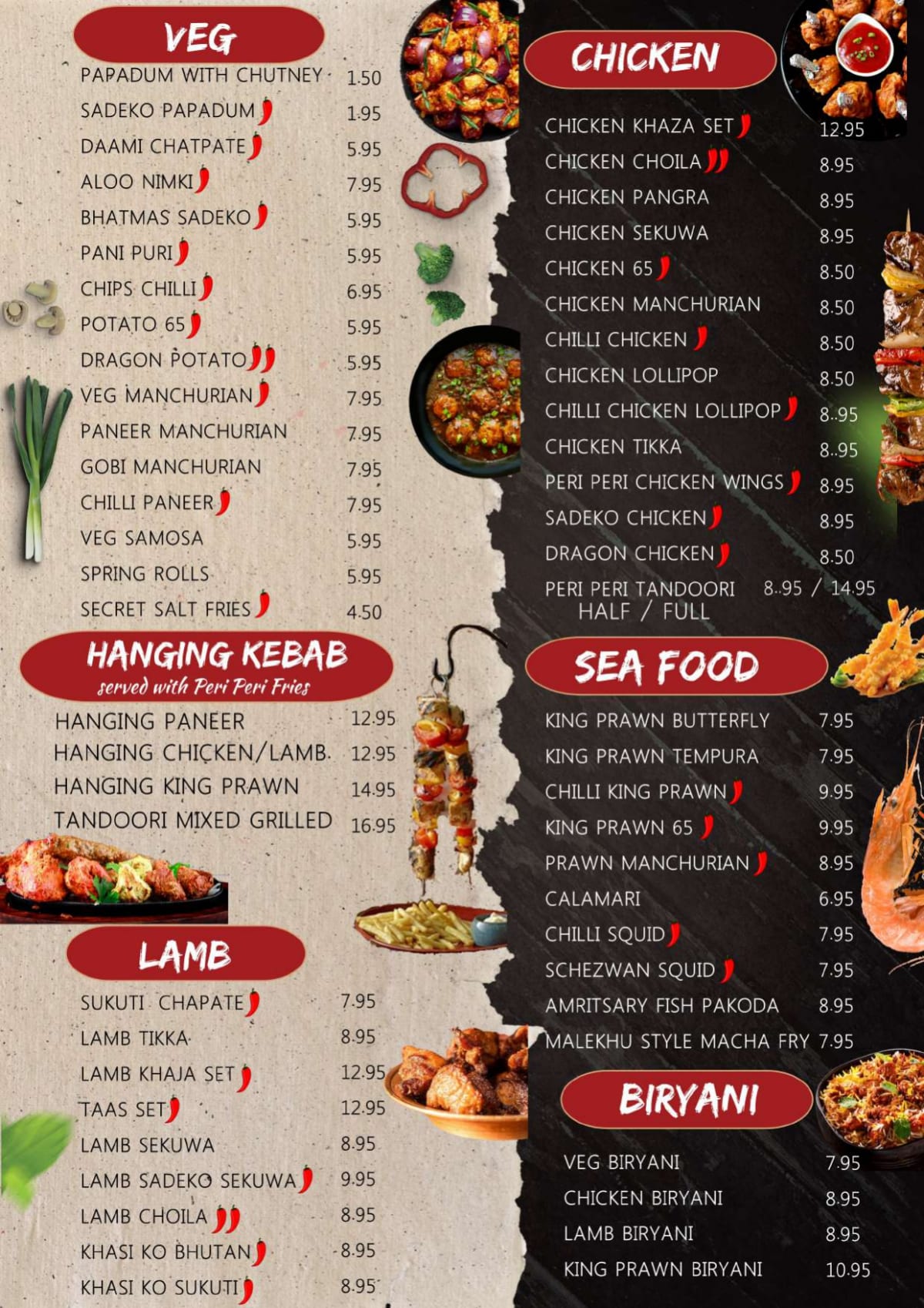 Menus 2024 Kathmandu Zone Restaurant & Banquet in Feltham TheFork