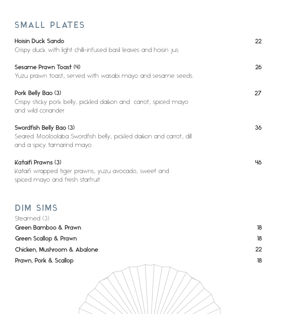 Carte et Menus 2022 Luna Lu à The Rocks (NSW) TheFork